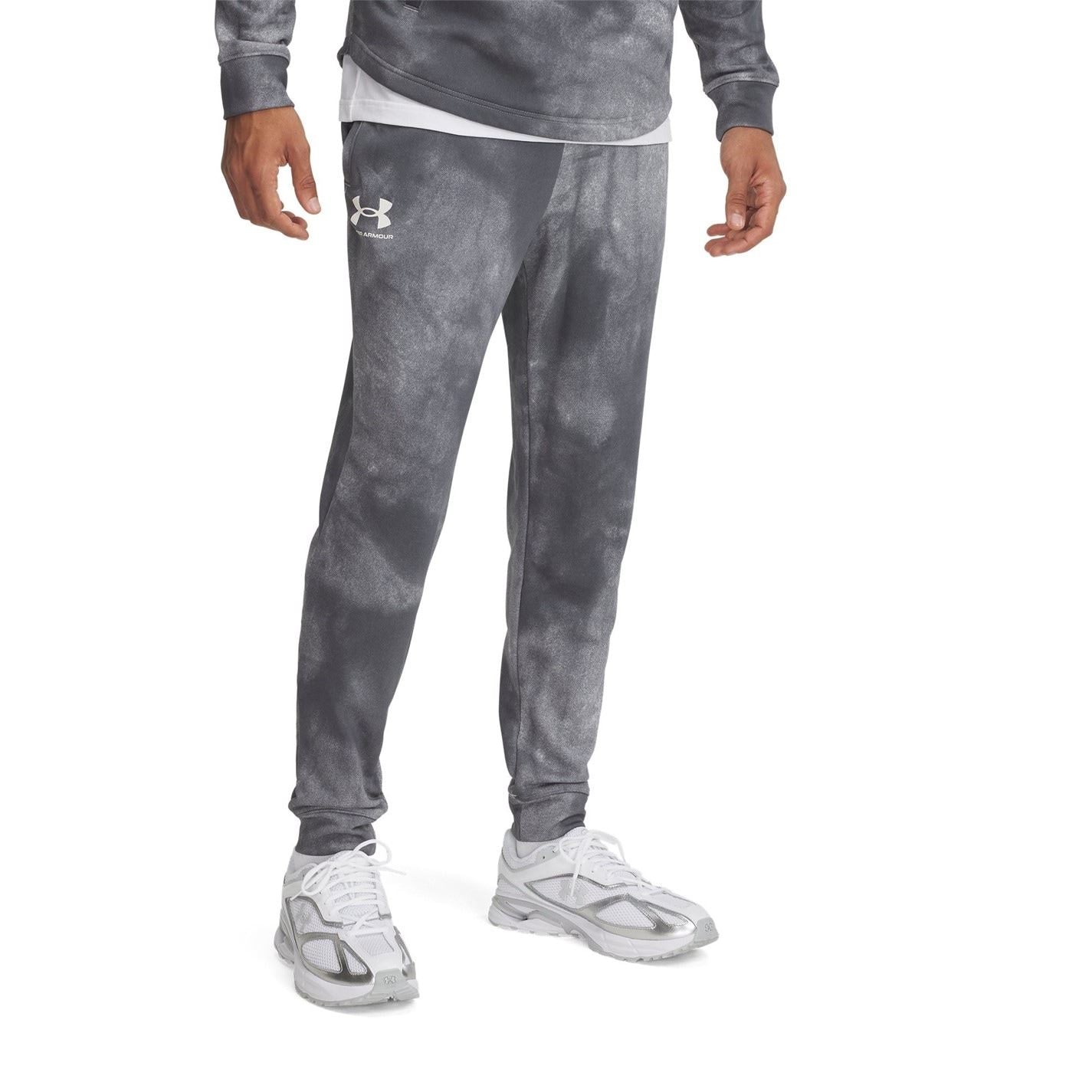 Under Armour Rival Terry Tie Dye Patterned Joggers