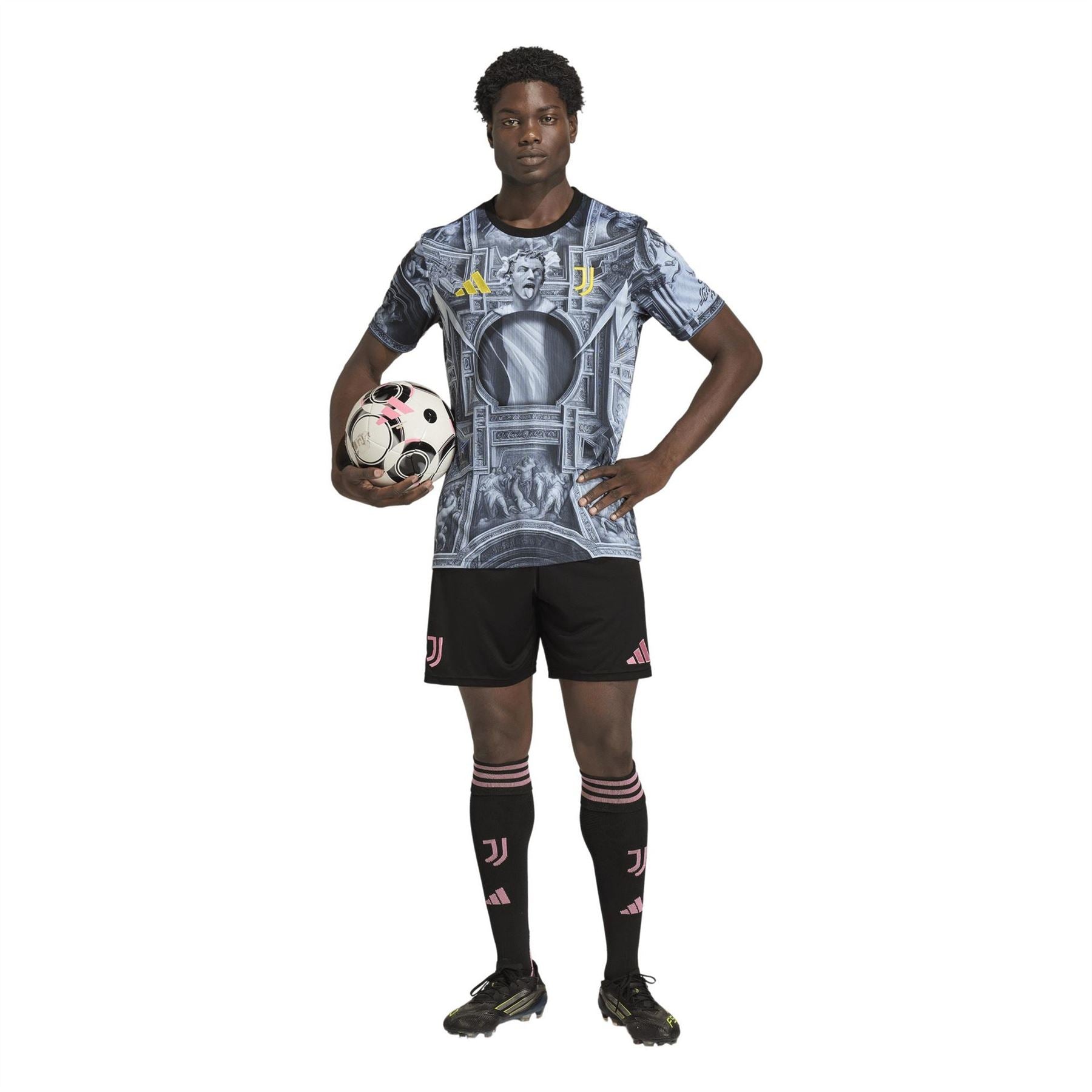 adidas Juventus Short Sleeve Football Shirt 2025 2026