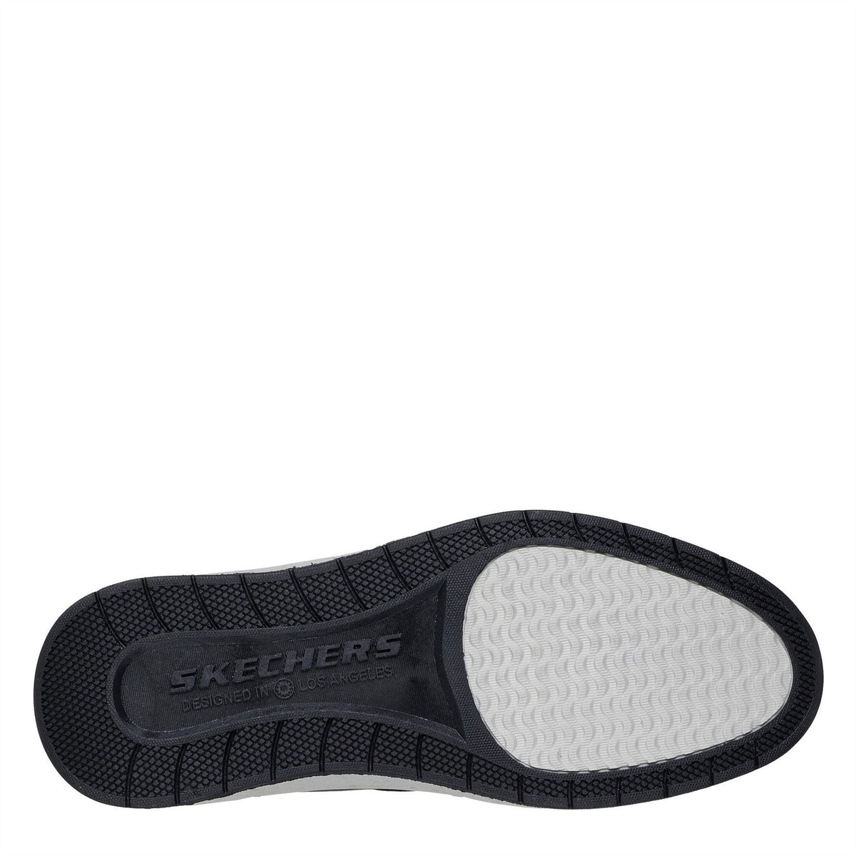 Skechers Burkett Leather Slip On Trainers