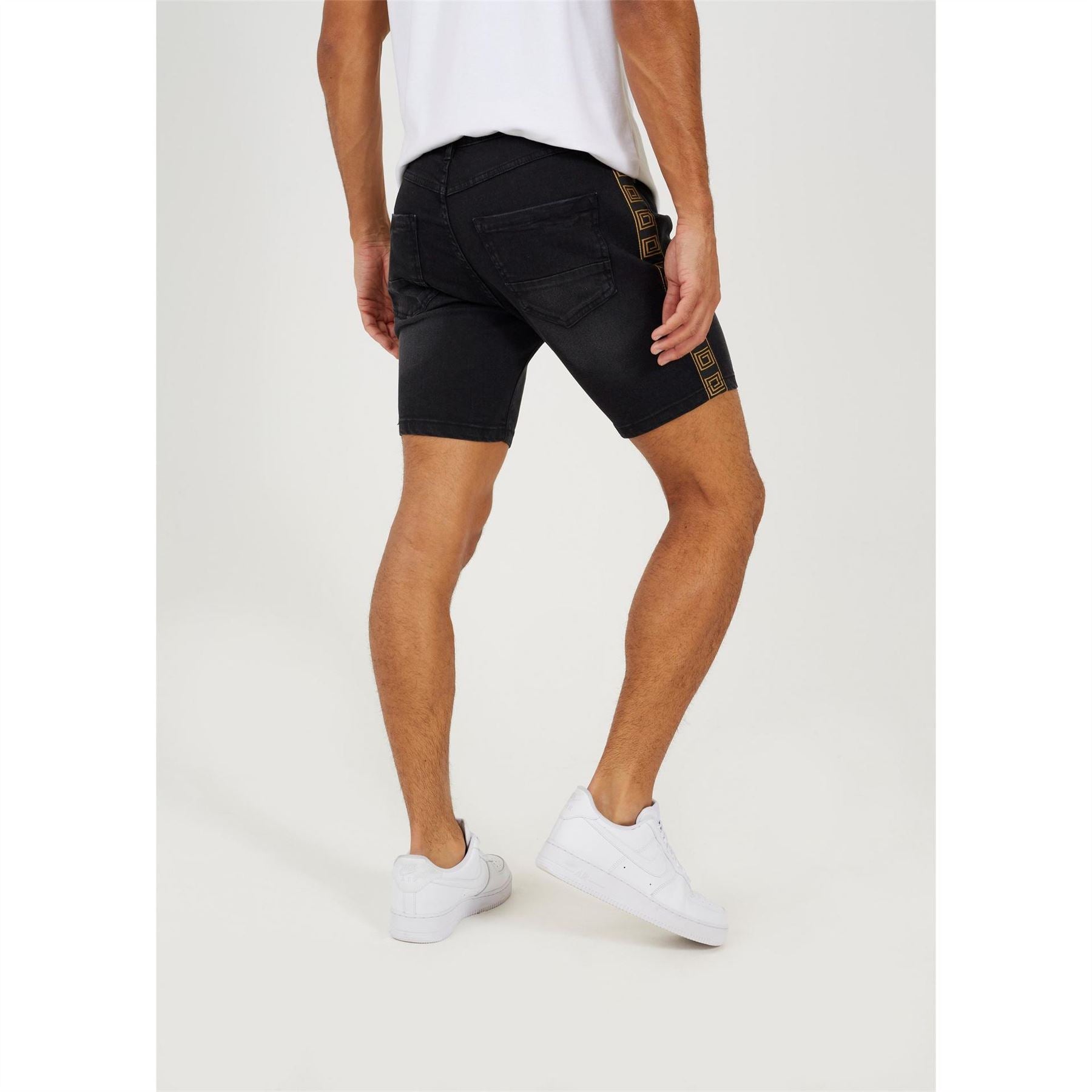 Brave Soul Shorts With Side Seam Detail