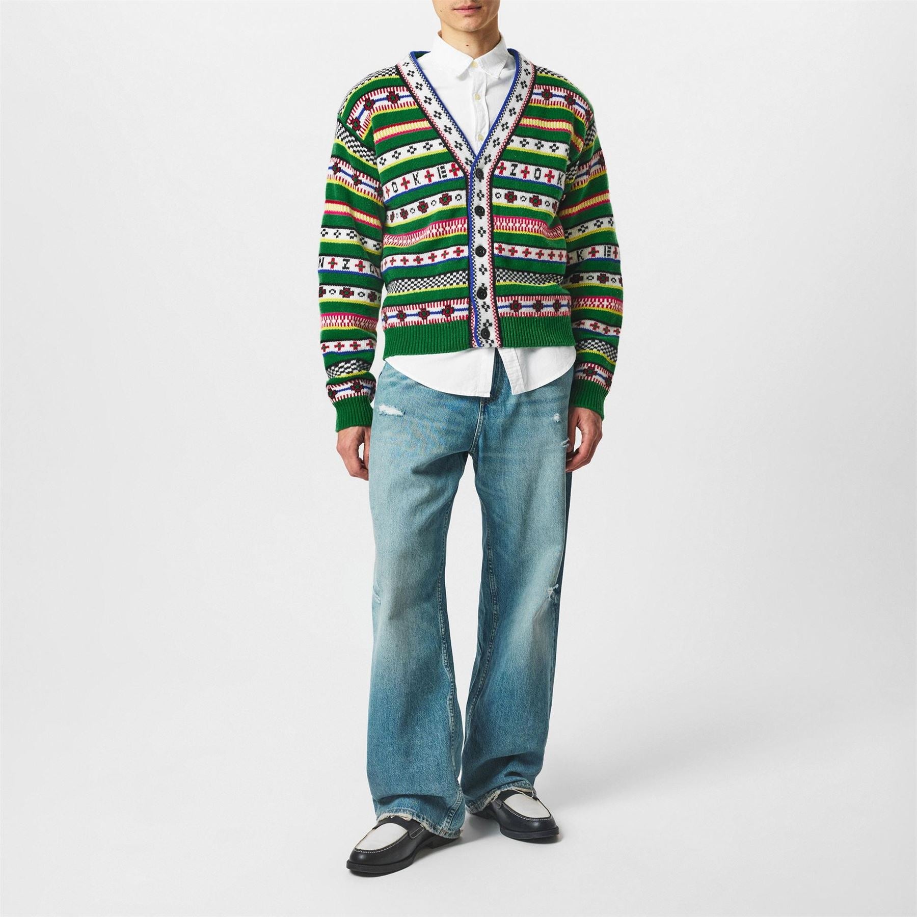 Kenzo Jacquard Cardigan