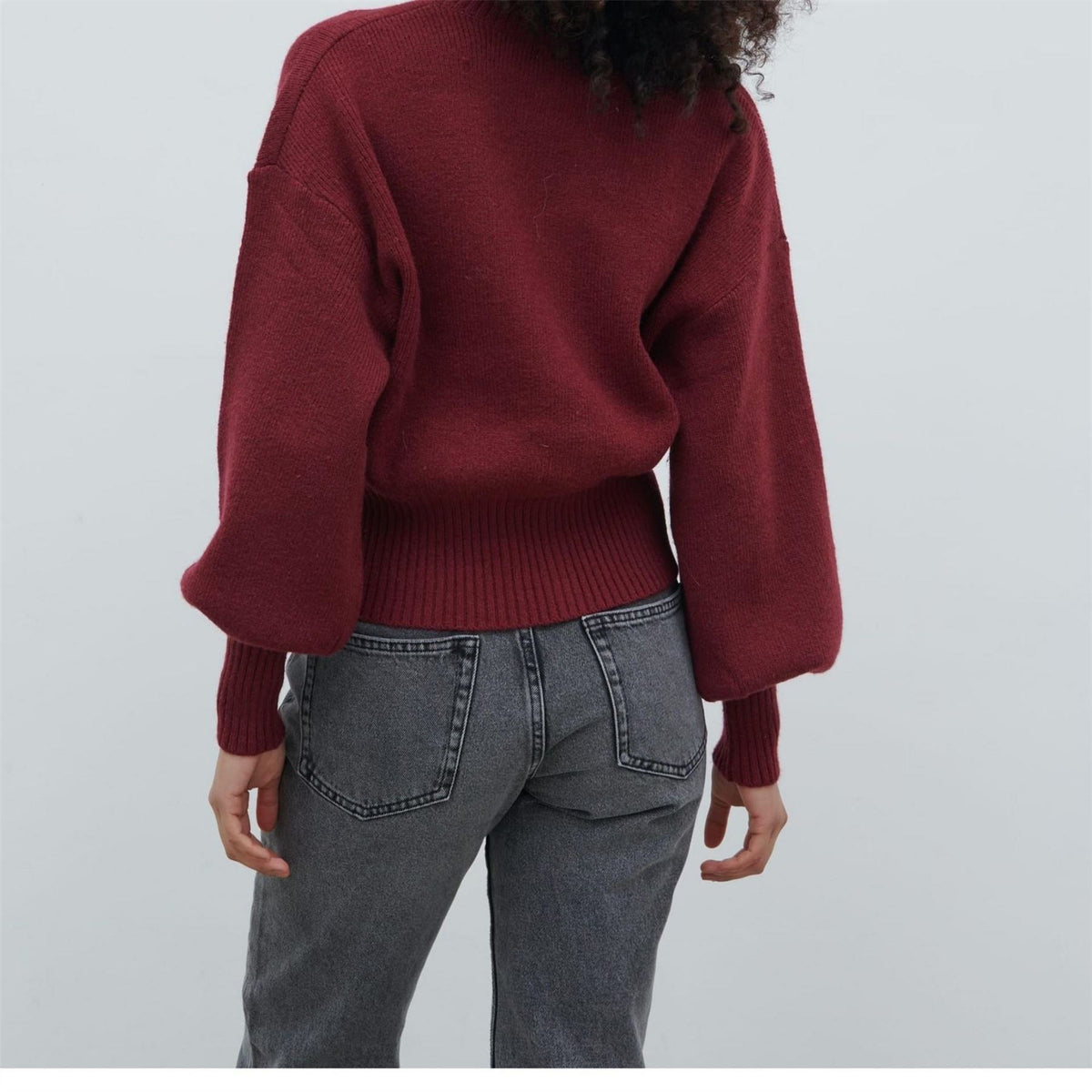 Pretty Lavish Etta Knit Bomber Jacket