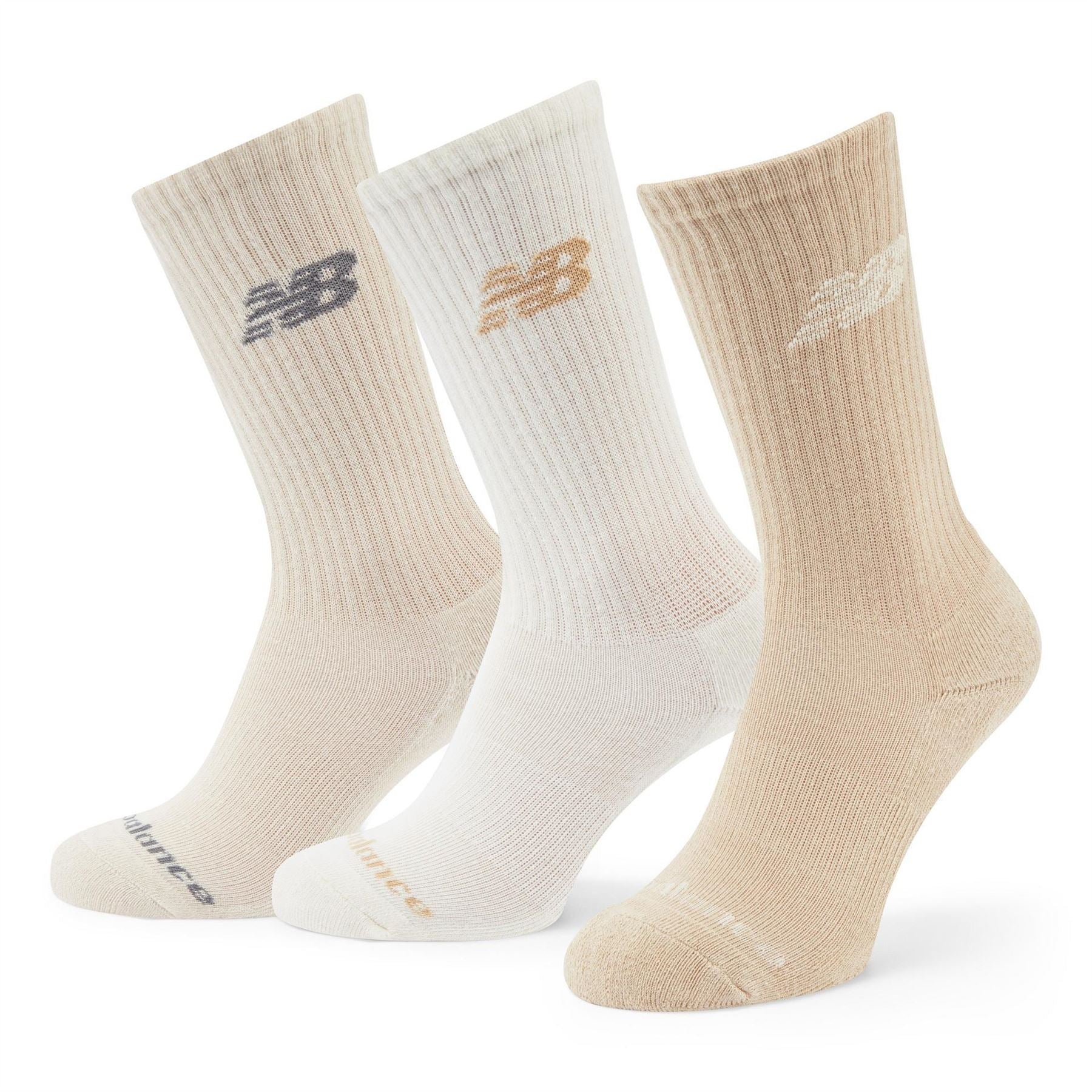 New Balance Everyday Crew Socks 3 Pack Adults