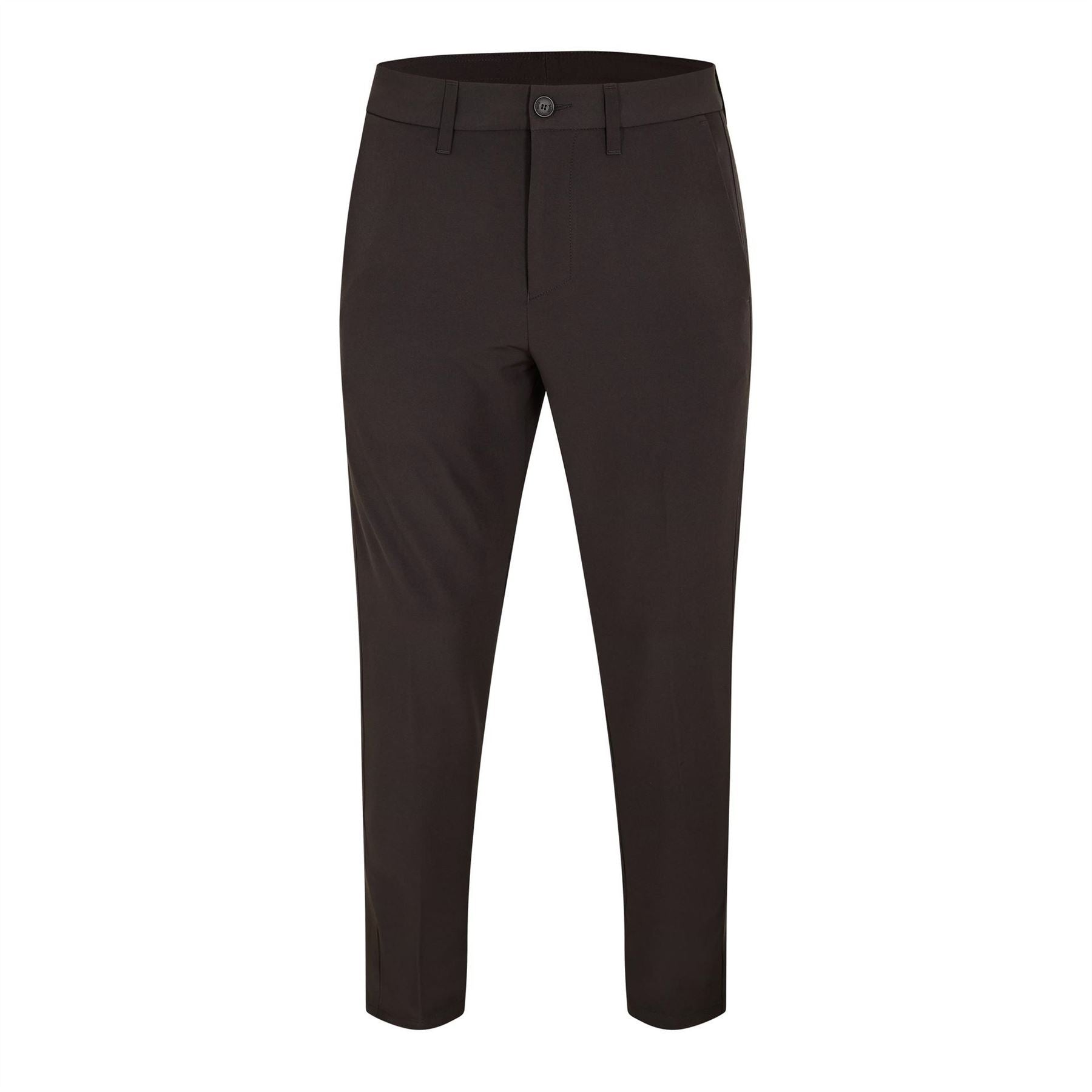Boss Commuter Solid Patterned Straight Chinos