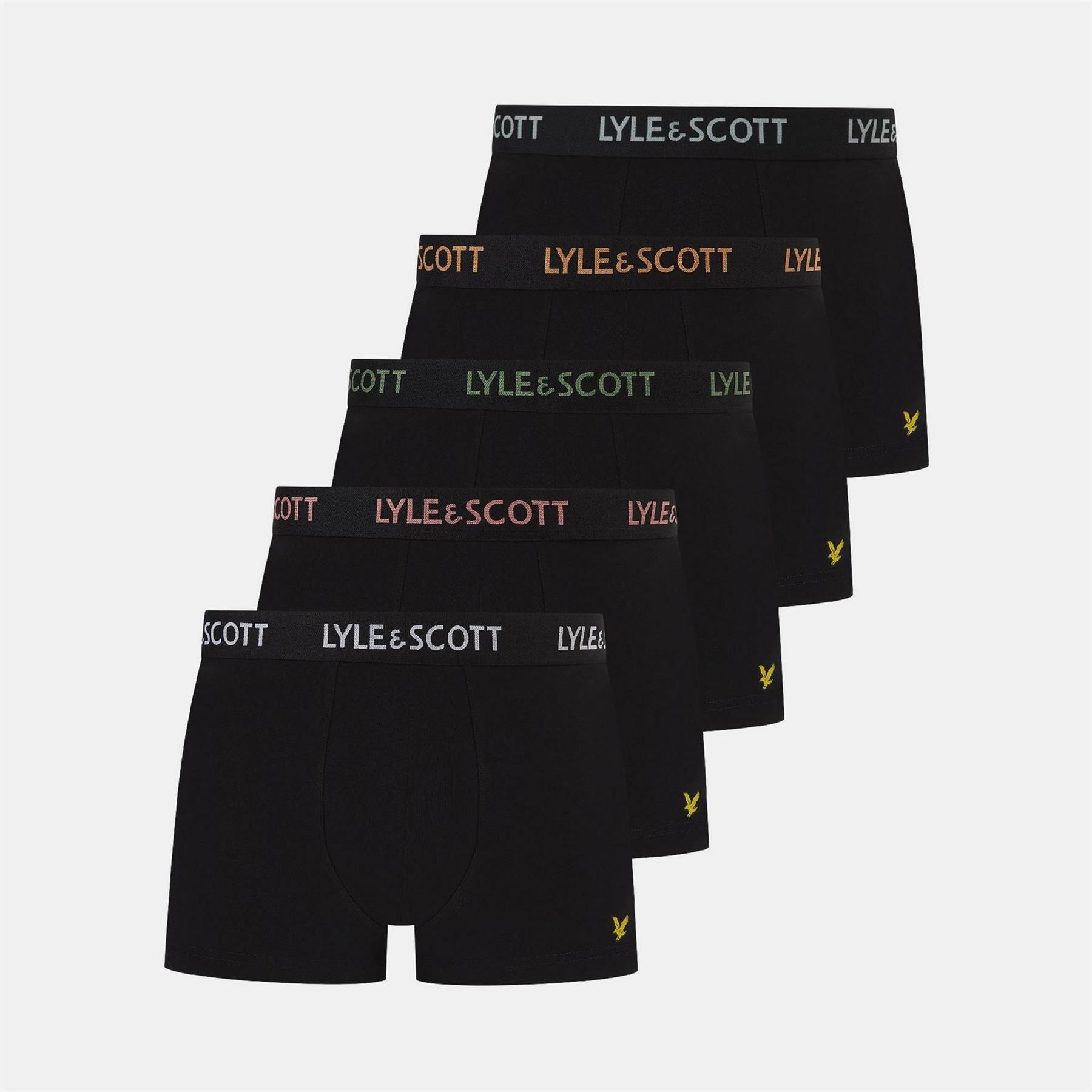 Lyle and Scott 5 Pack Boxer Shorts