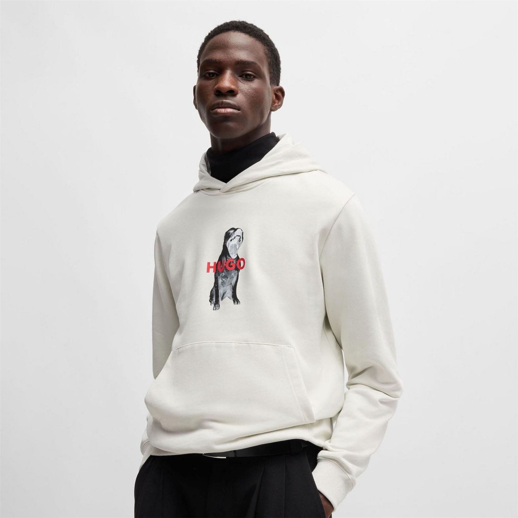 Hugo Animal Graphic Hoodie