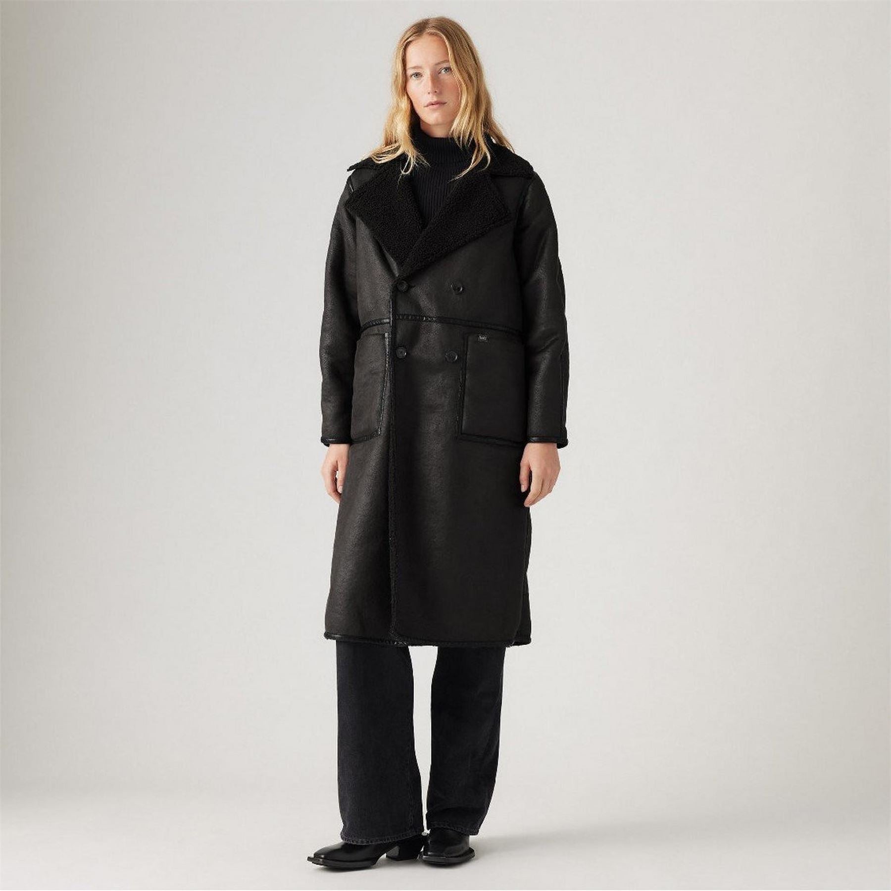 Levis Naomi Reverse Trench Coat