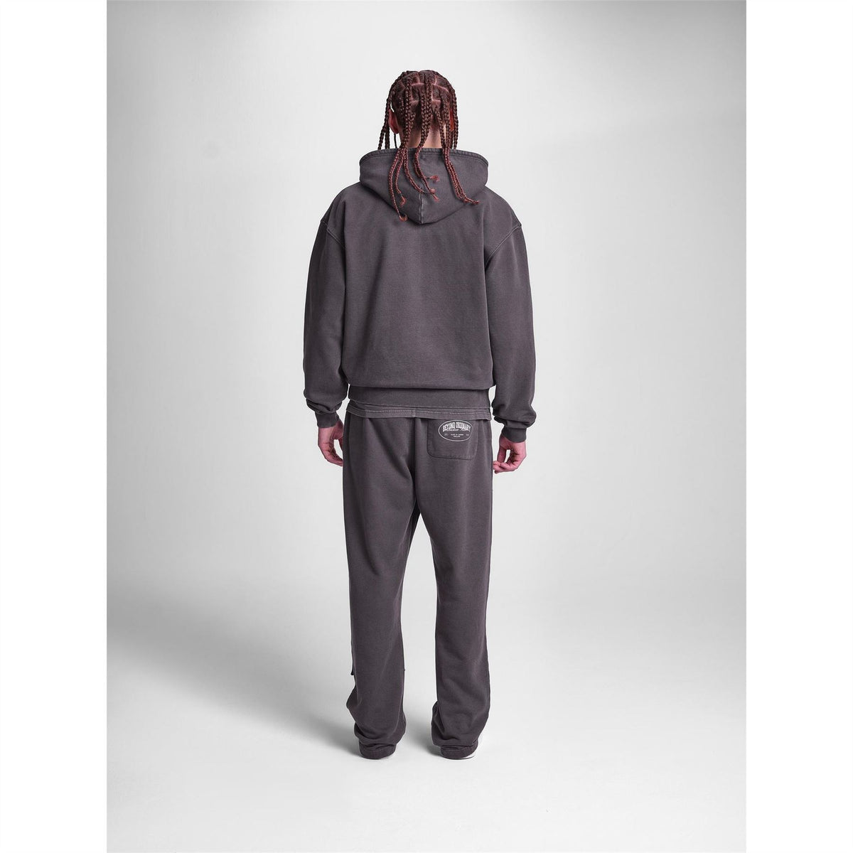 Christian Rose Beyond Ordinary Embroidered Zip Hoodie