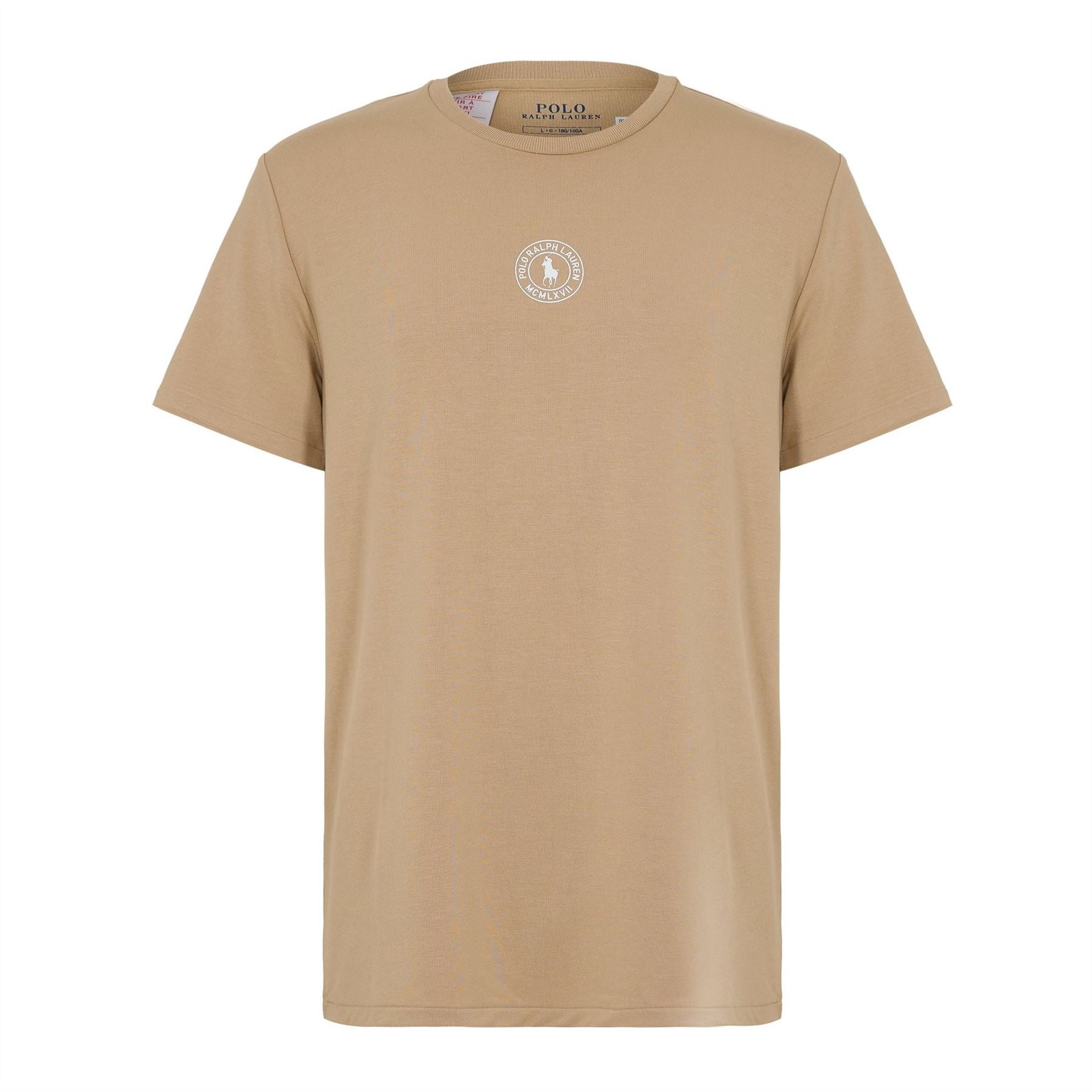 Polo Ralph Lauren Puck Logo Print Crew Neck Short Sleeve T-Shirt