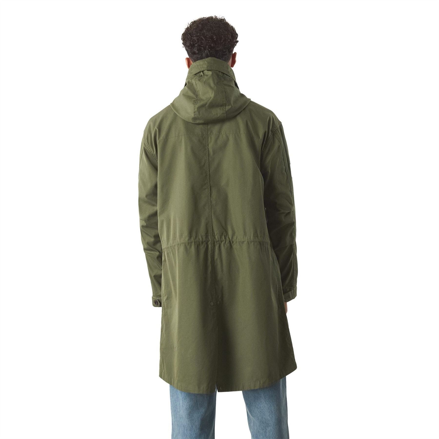 Pretty Green Walker Hooded Oversize Parka Jacket
