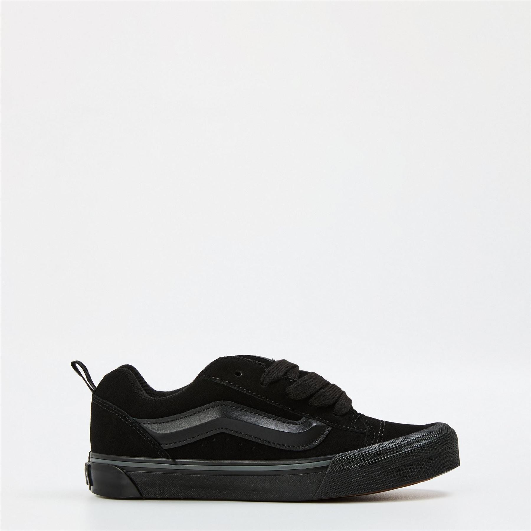 Vans Knu Skool Black White Canvasas Trainers