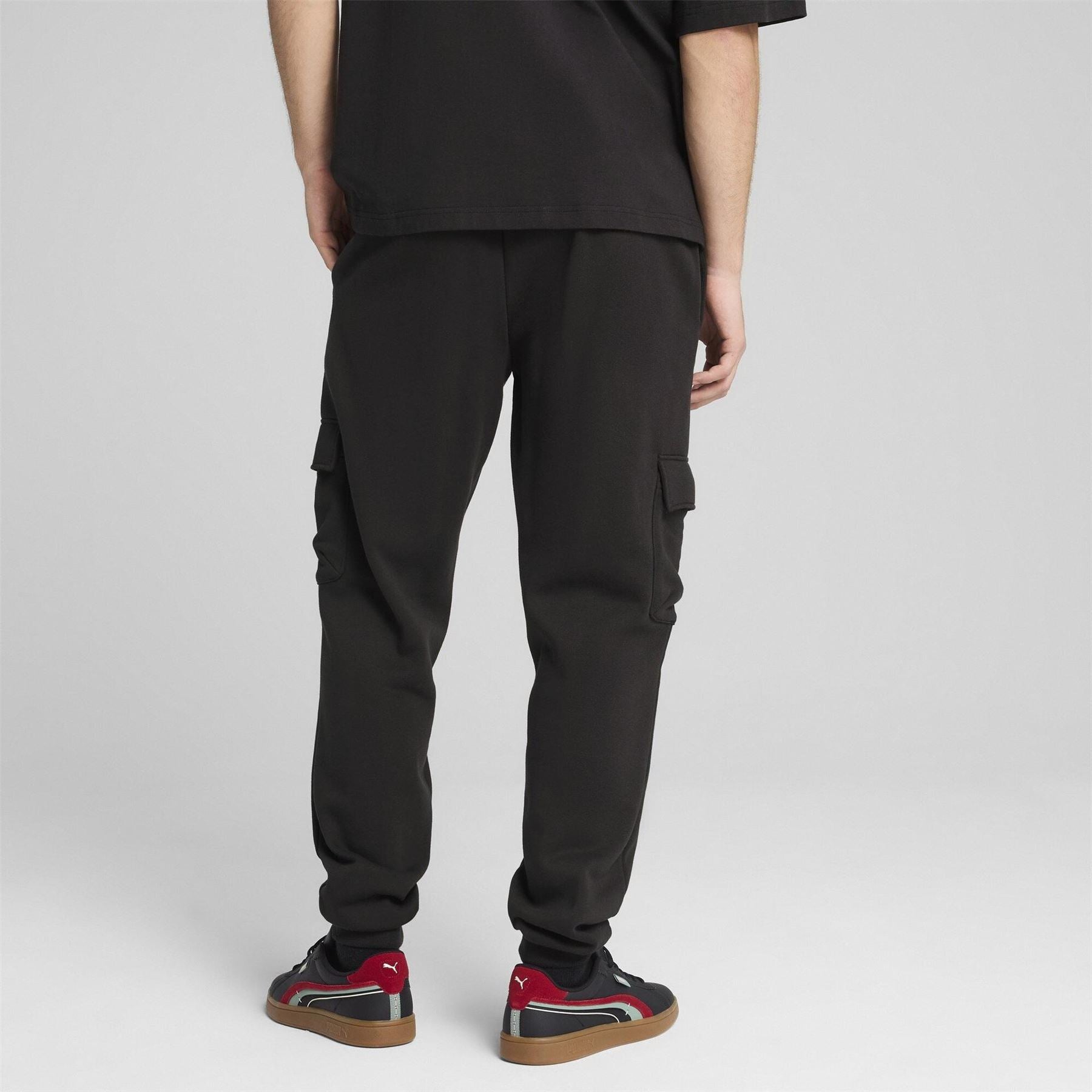 Puma Logo Fleece Cargo Pants