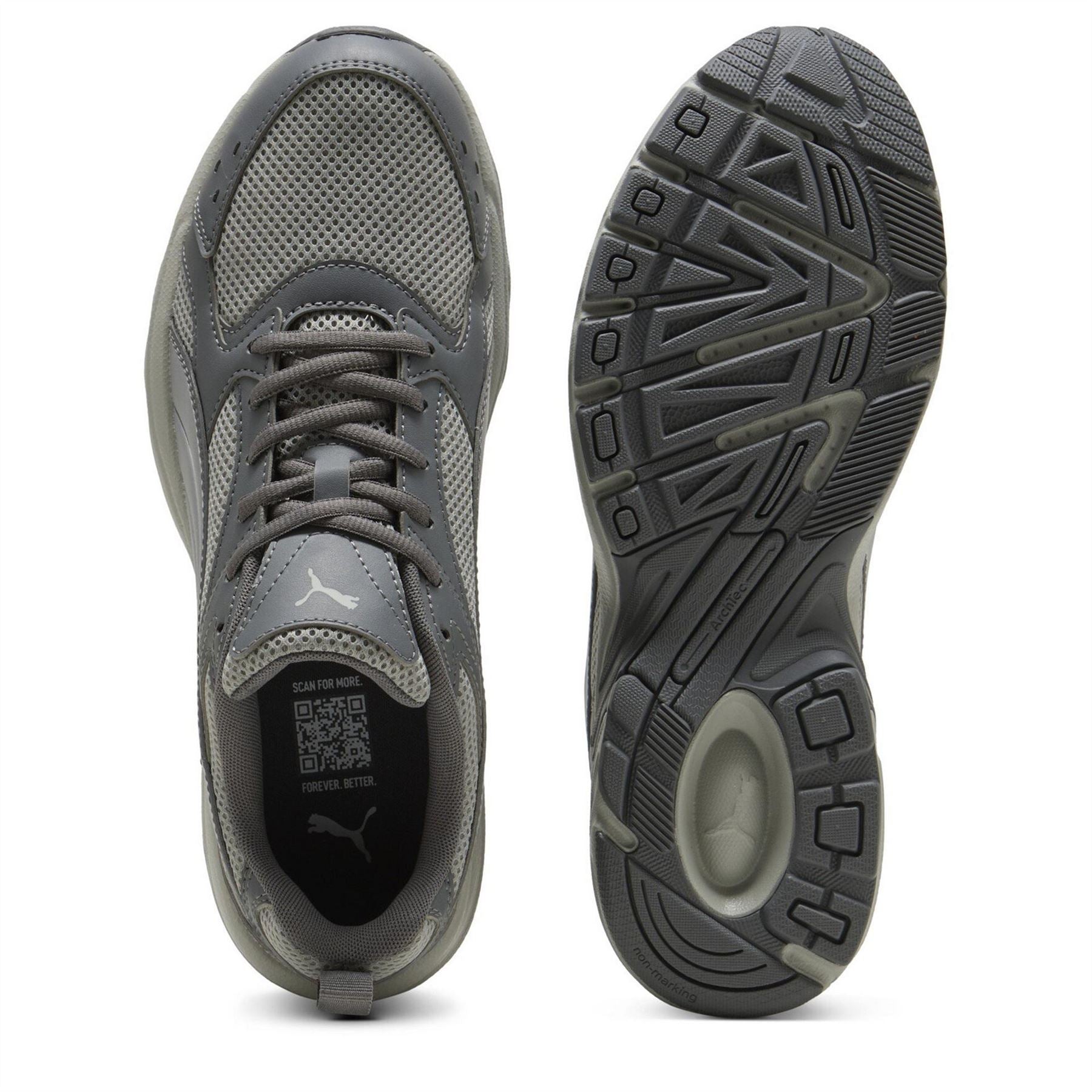 Puma Mens Milenio Tech Low Top Trainers