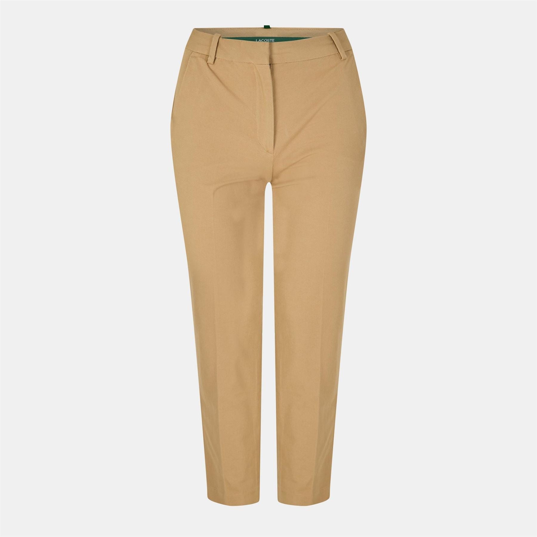 Lacoste Solid Patterned Regular Fit Chinos