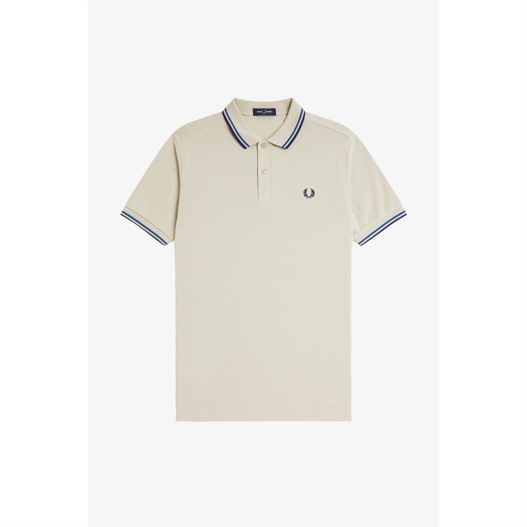 Fred Perry Sleeve Twin Tipped Polo Shirt