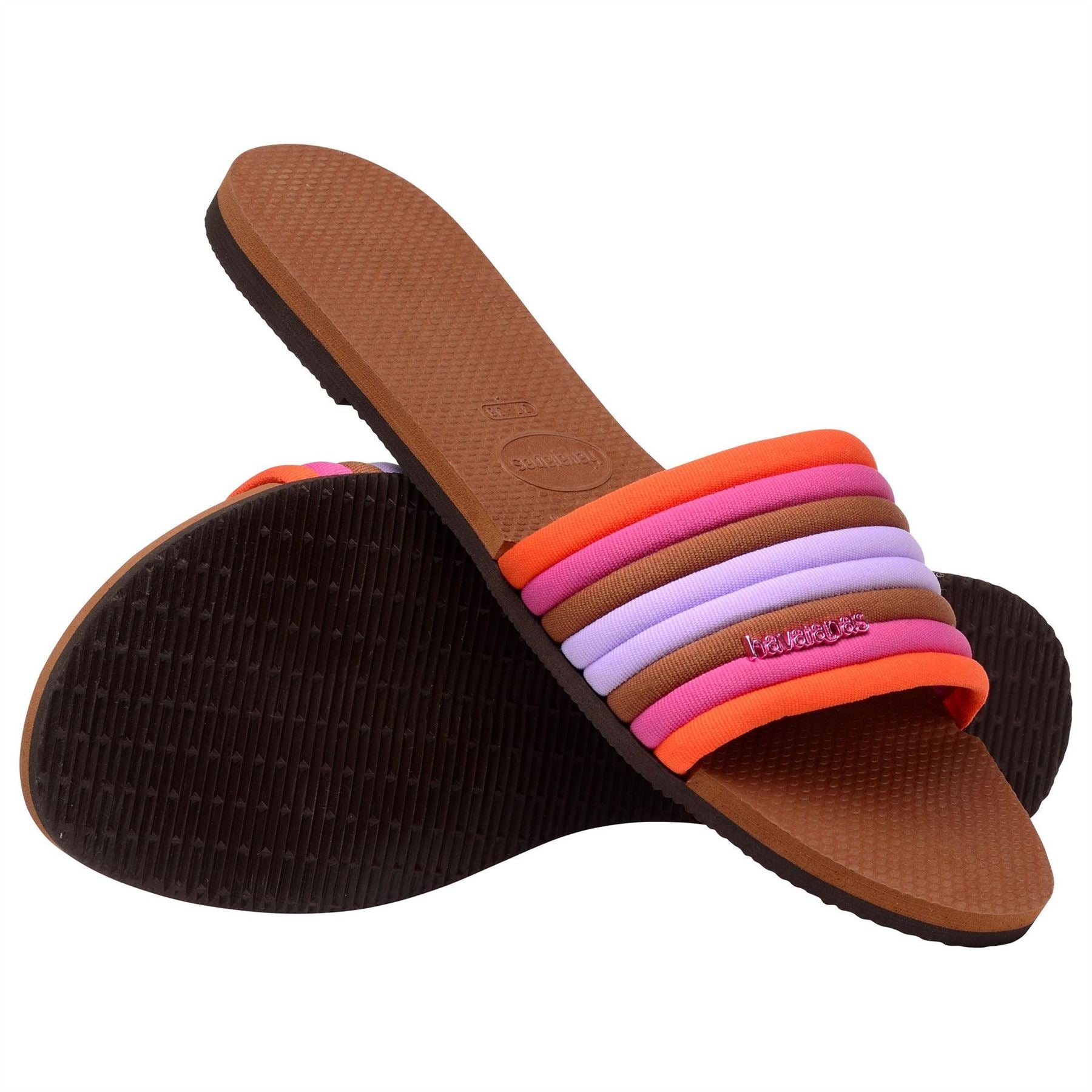 Havaianas Hav. You Malta Cool Black 33 34 Flip Flops Womens