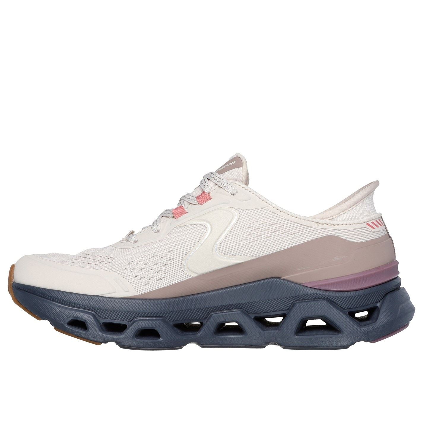 Skechers Glide Step Low Top Chunky Heel Sneakers