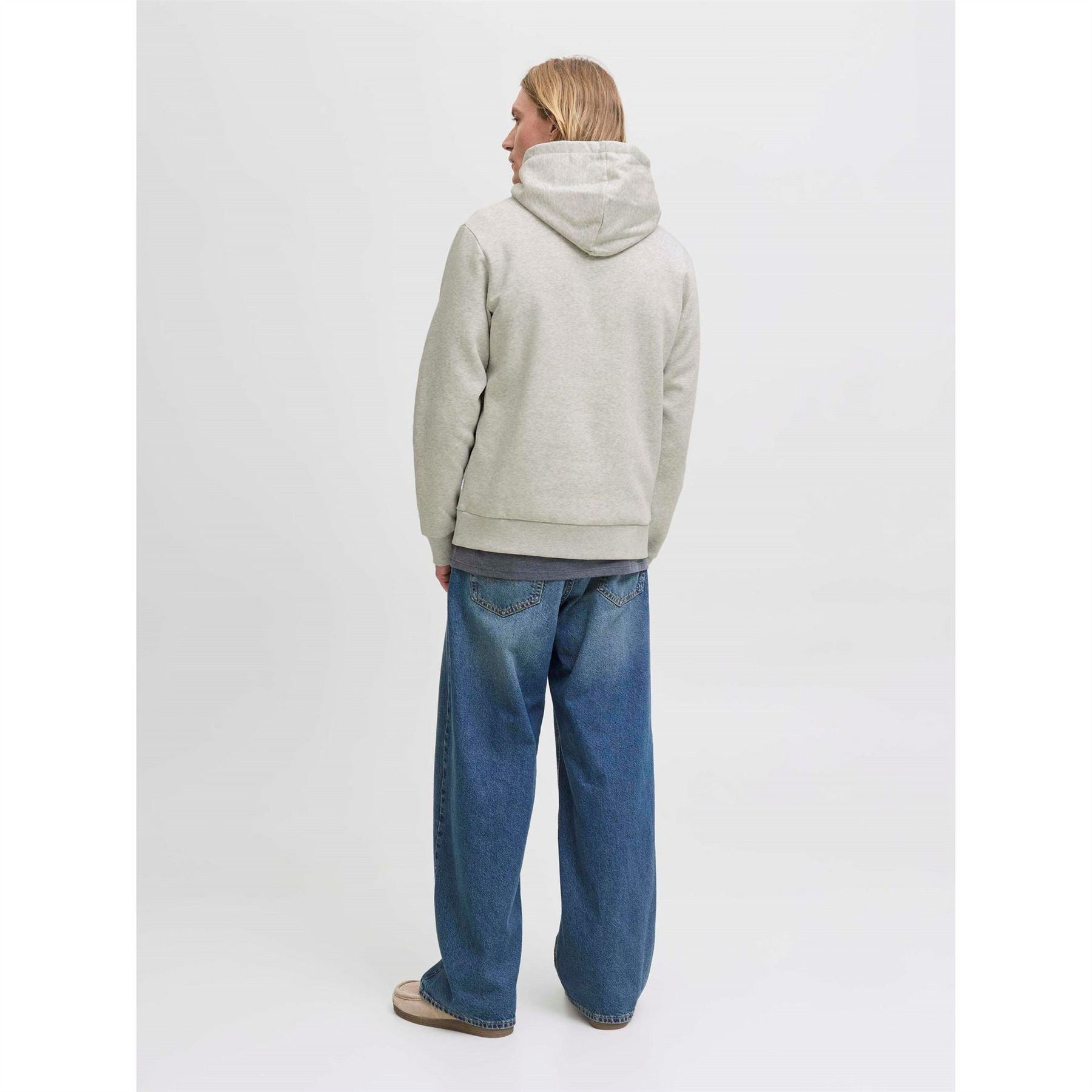 Jack and Jones Mens Logo Hoodie