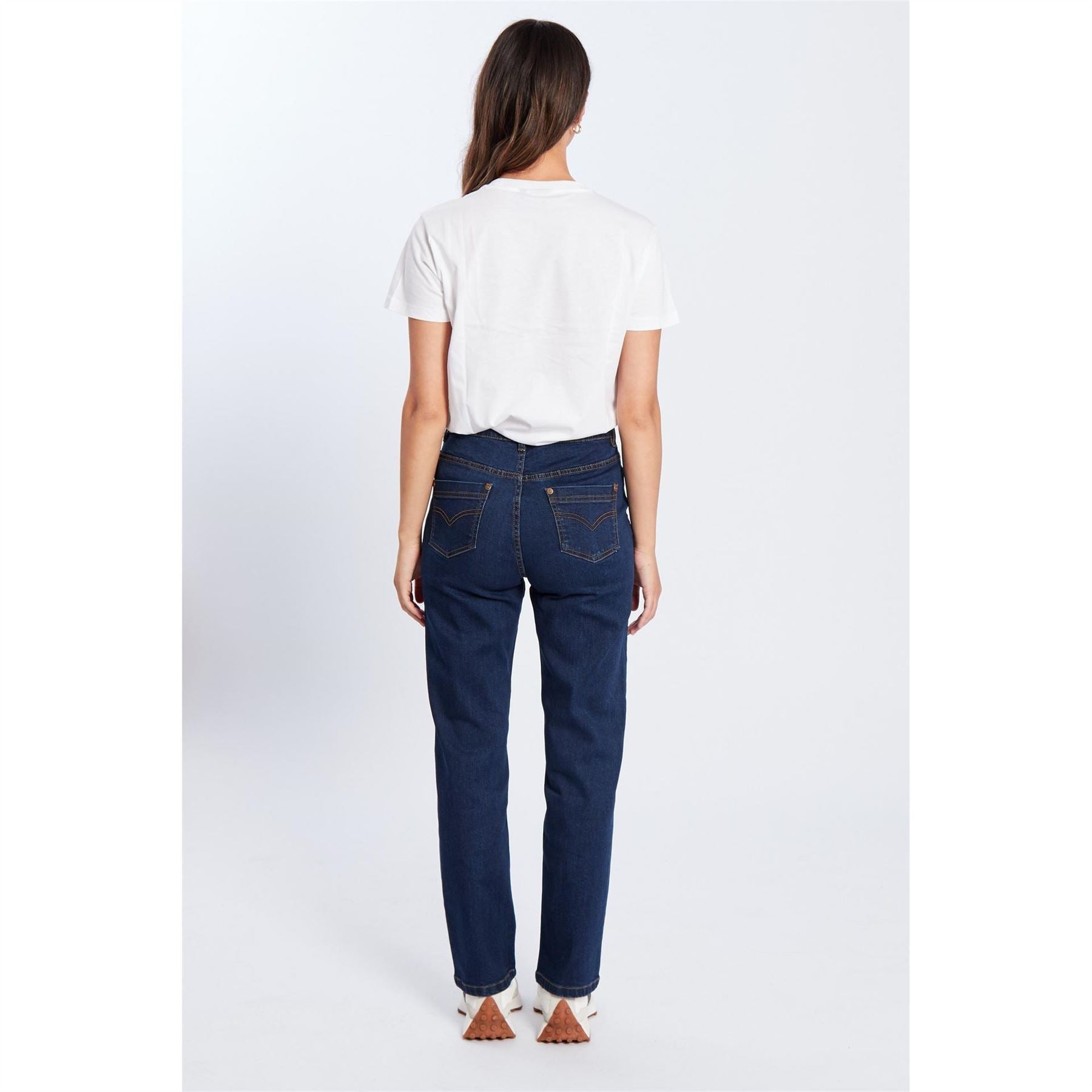 Be You Beyou Mom Straight Leg Jeans