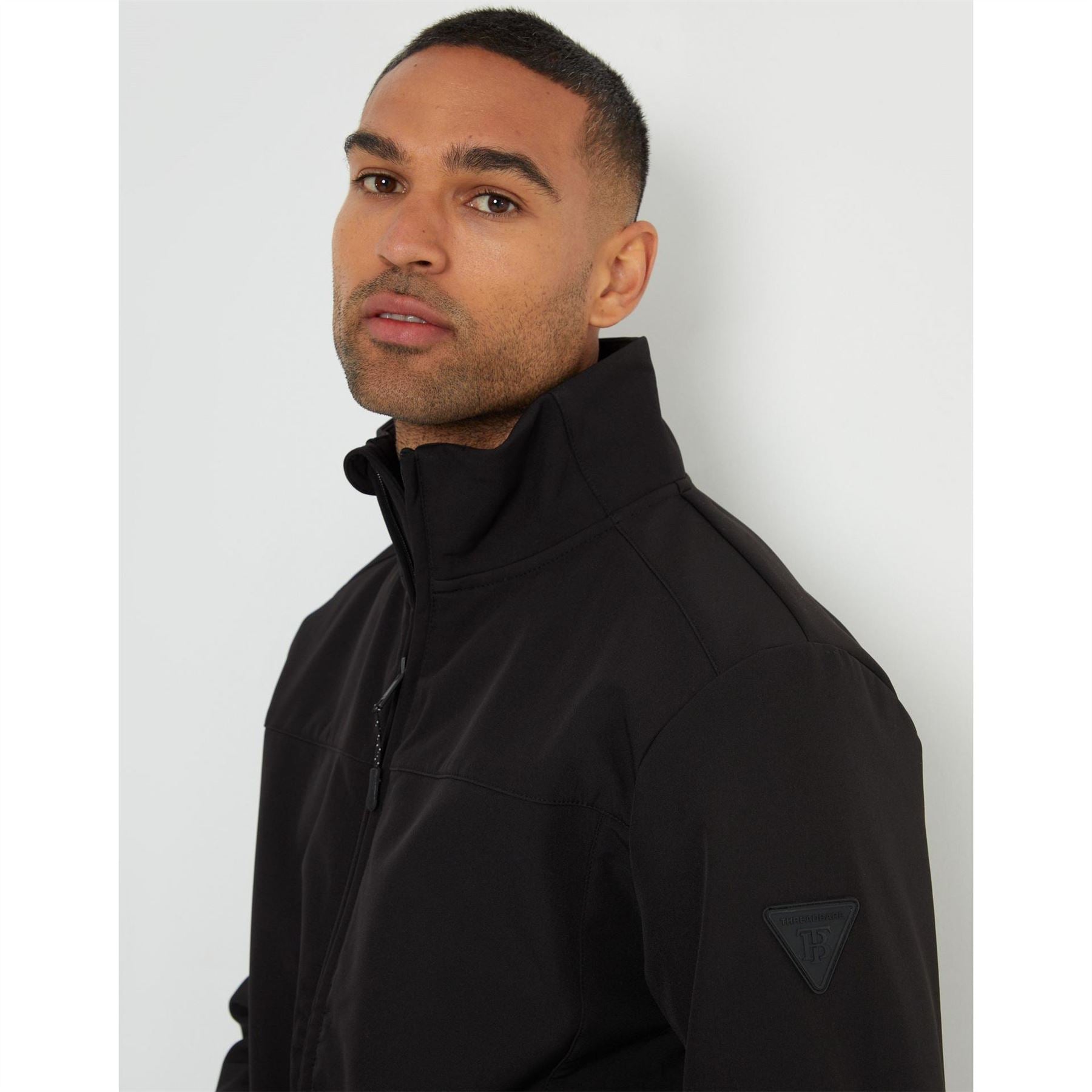 Threadbare Jester High Neck Regular Fit Rain Jacket