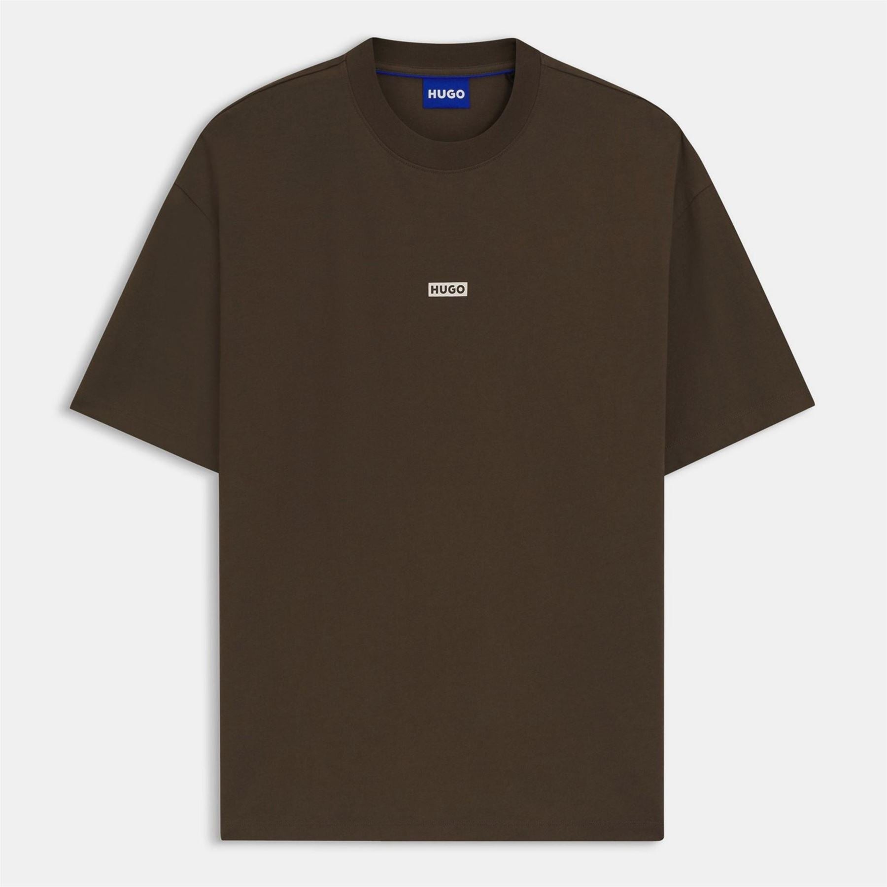 Hugo HUGO Printed Logo Back T Shirt with MCMXCIII text   Regular Fit