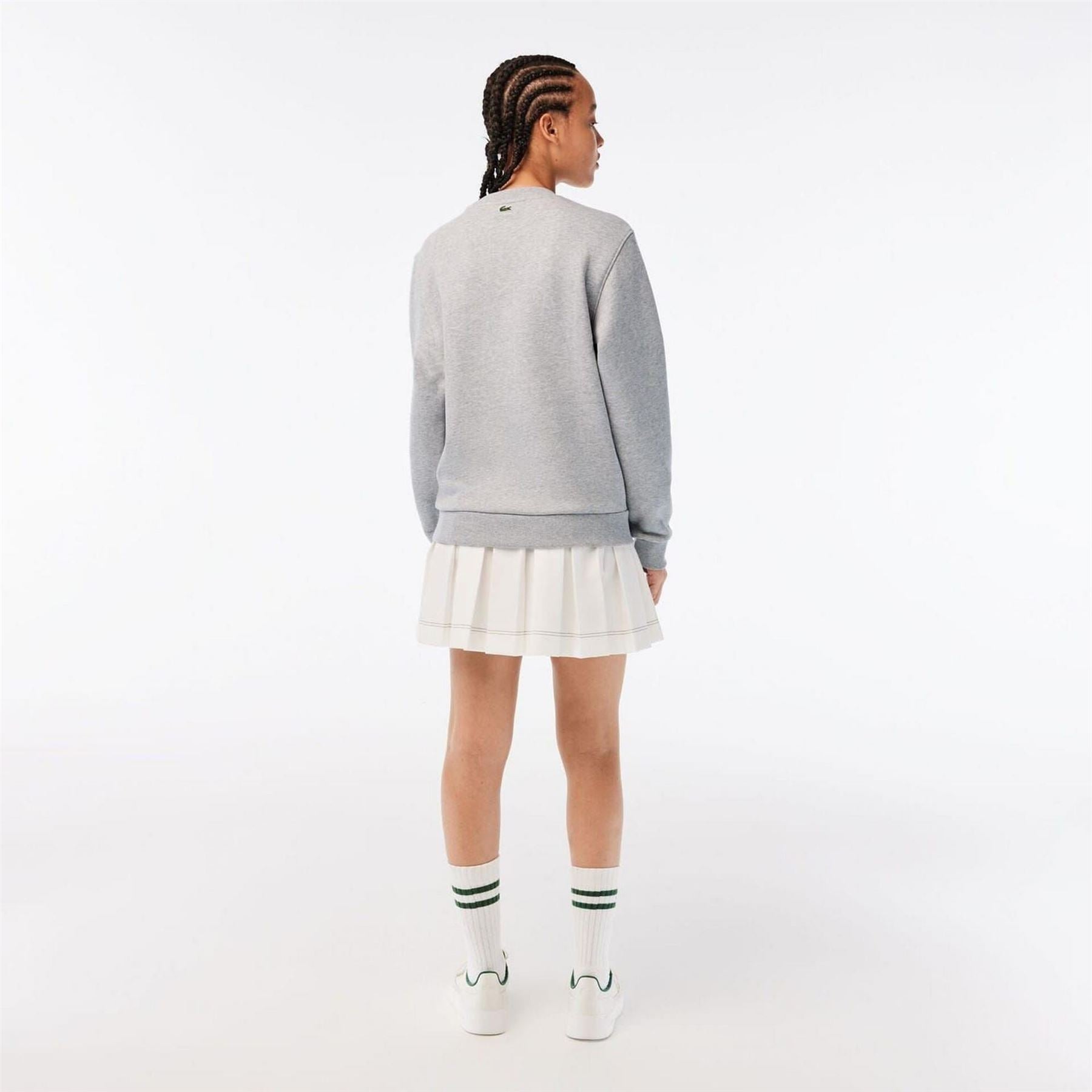 Lacoste Fit Organic Cotton Fleece Sweatshirt