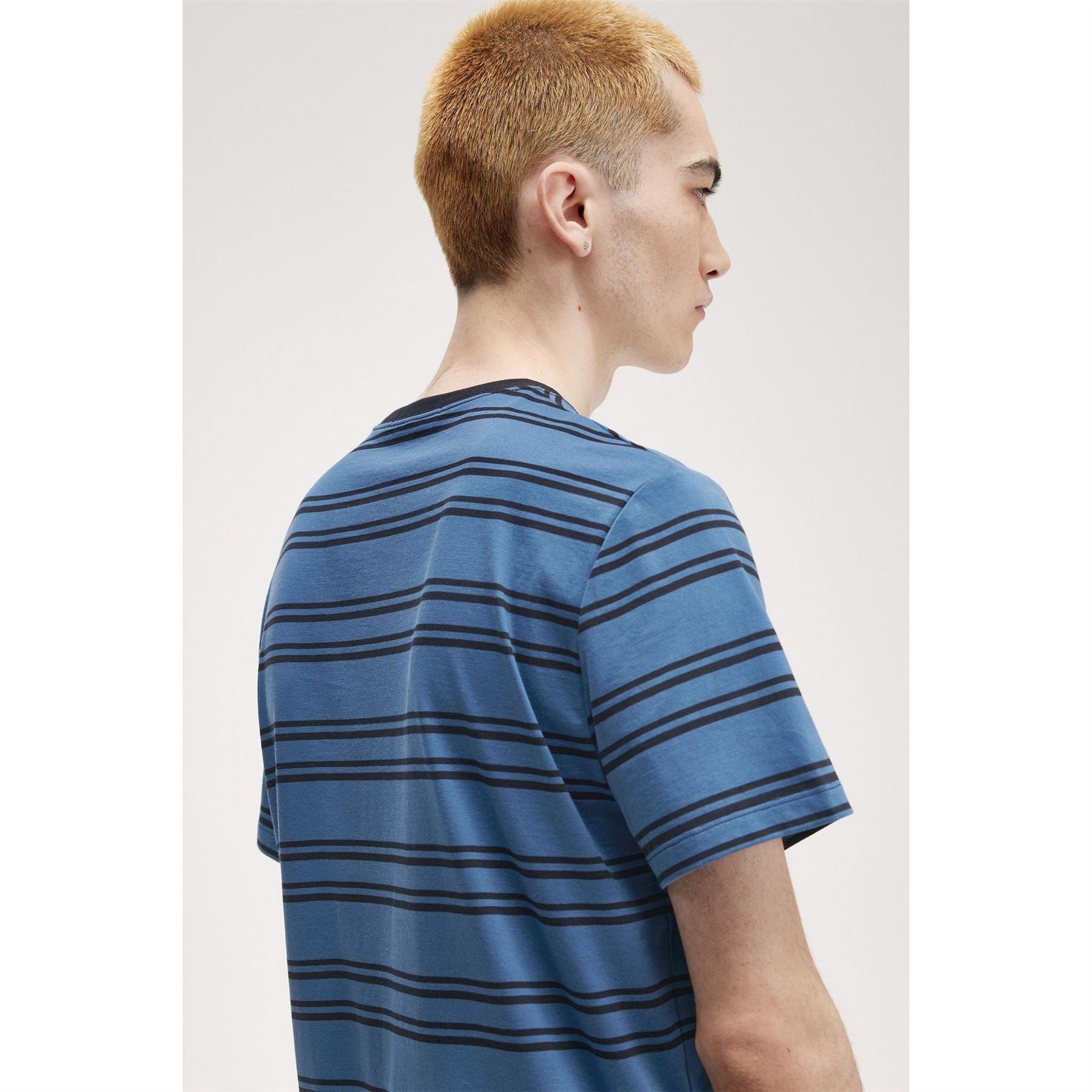 Fred Perry Fine Stripe Regular Fit T-Shirt