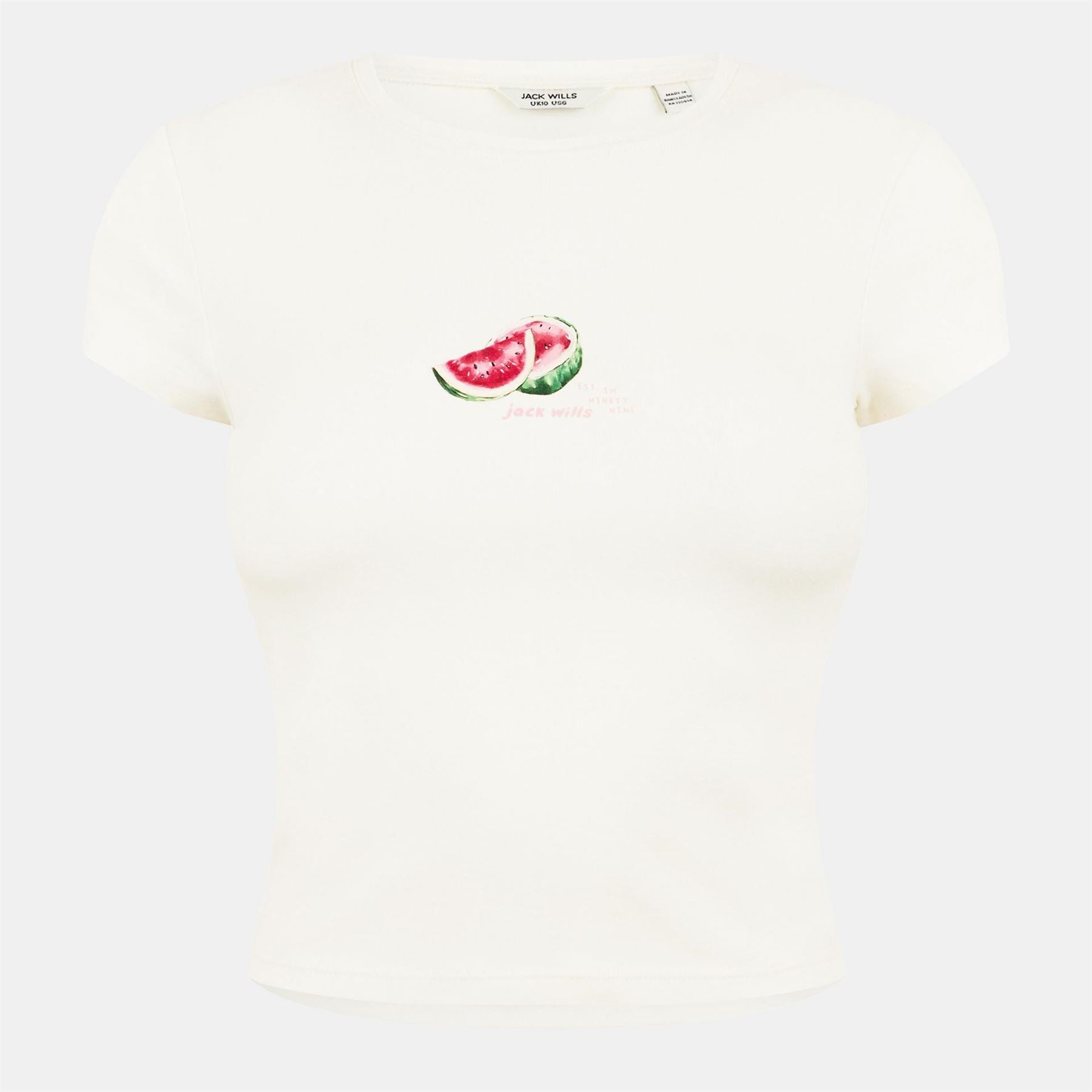 Jack Wills Jw Fruit Baby Slim Fit T-Shirt