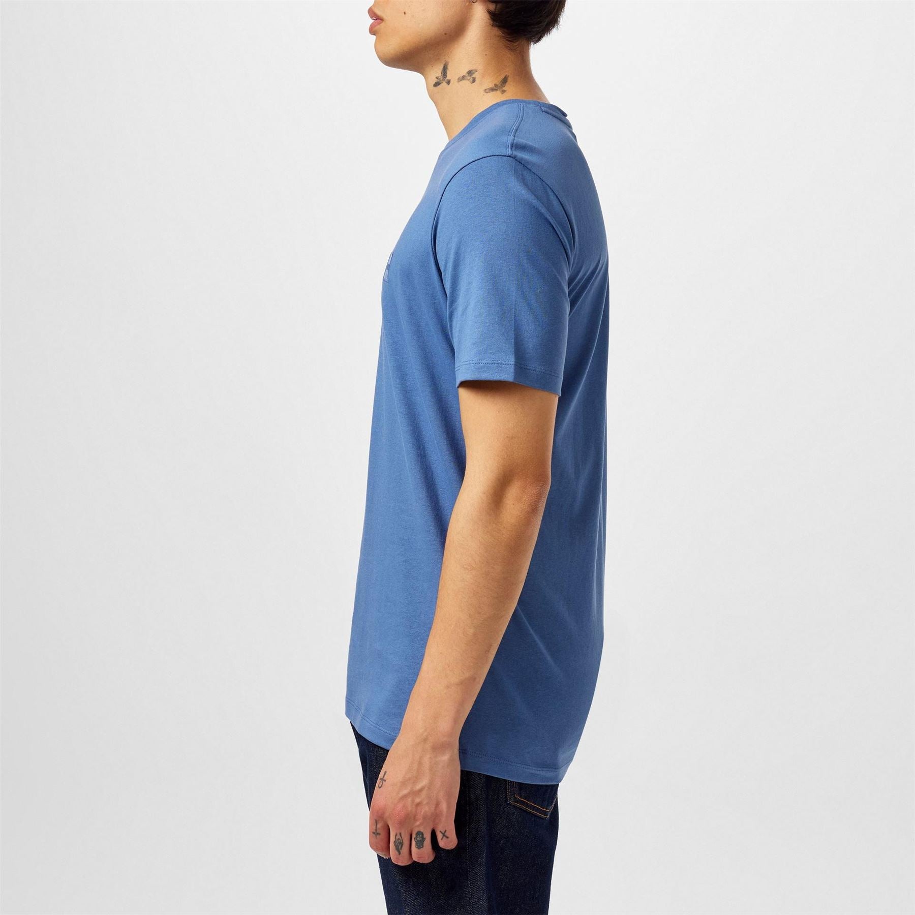 Boss BOSS ORANGE Tales T Shirt with Logo Patch Premium Cotton