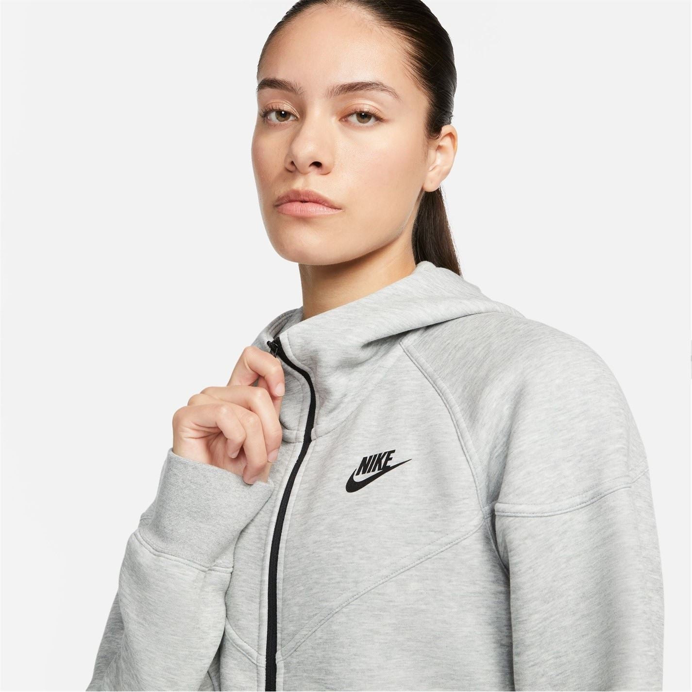 Nike Womens Sportswear Tech Fleece Full Zip Hoodie