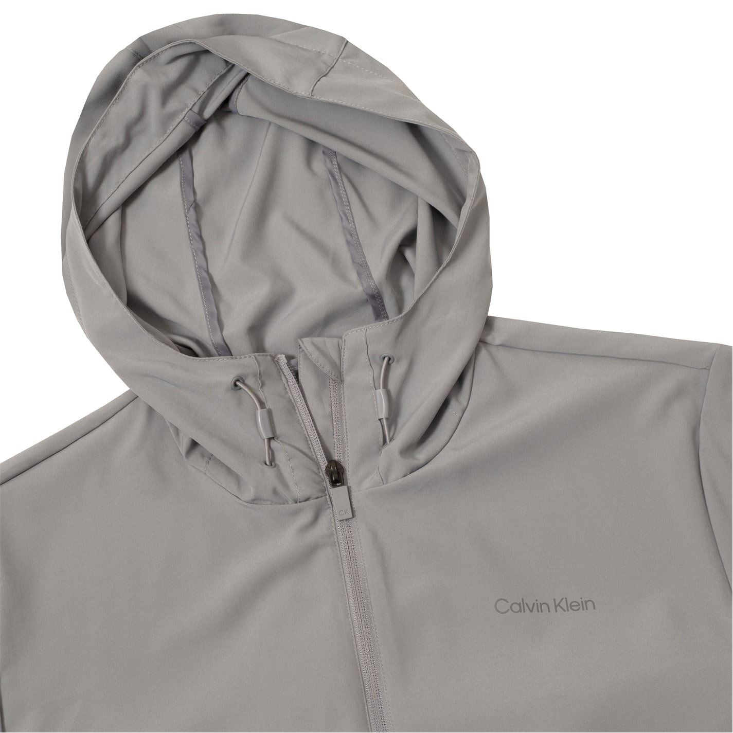 Calvin Klein Golf Hooded Performance Jacket with Elasticated Cuff