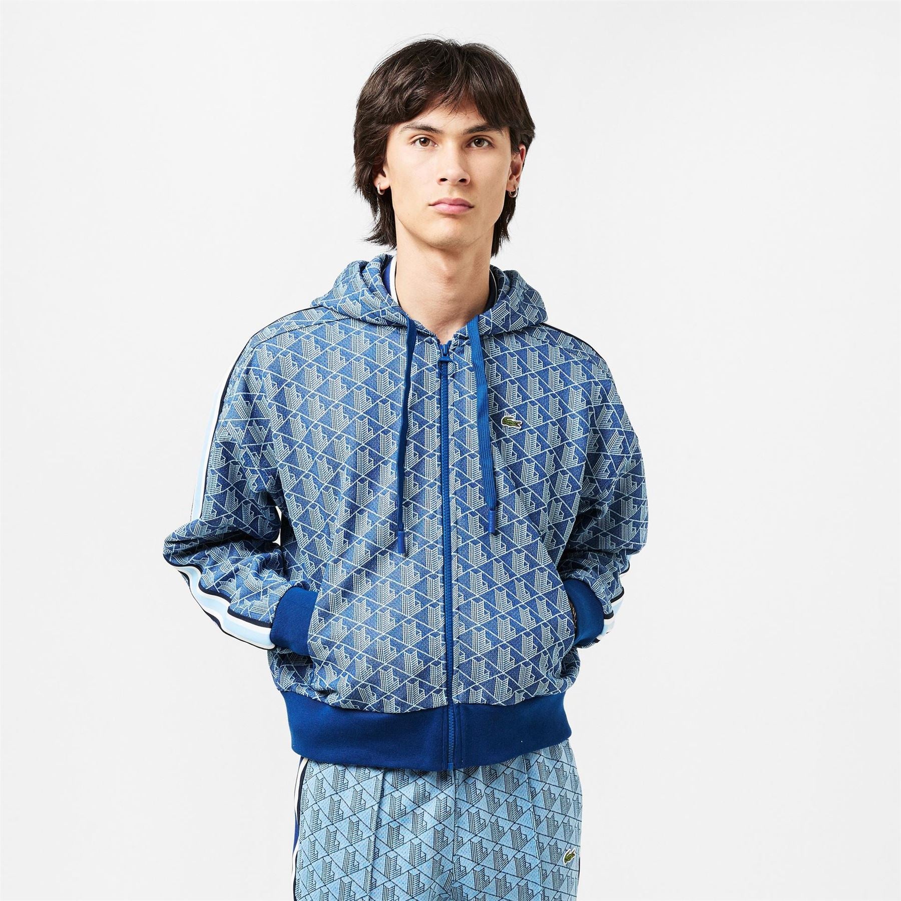 Lacoste Regular Fit Hooded Long Sleeve Sweatshirt