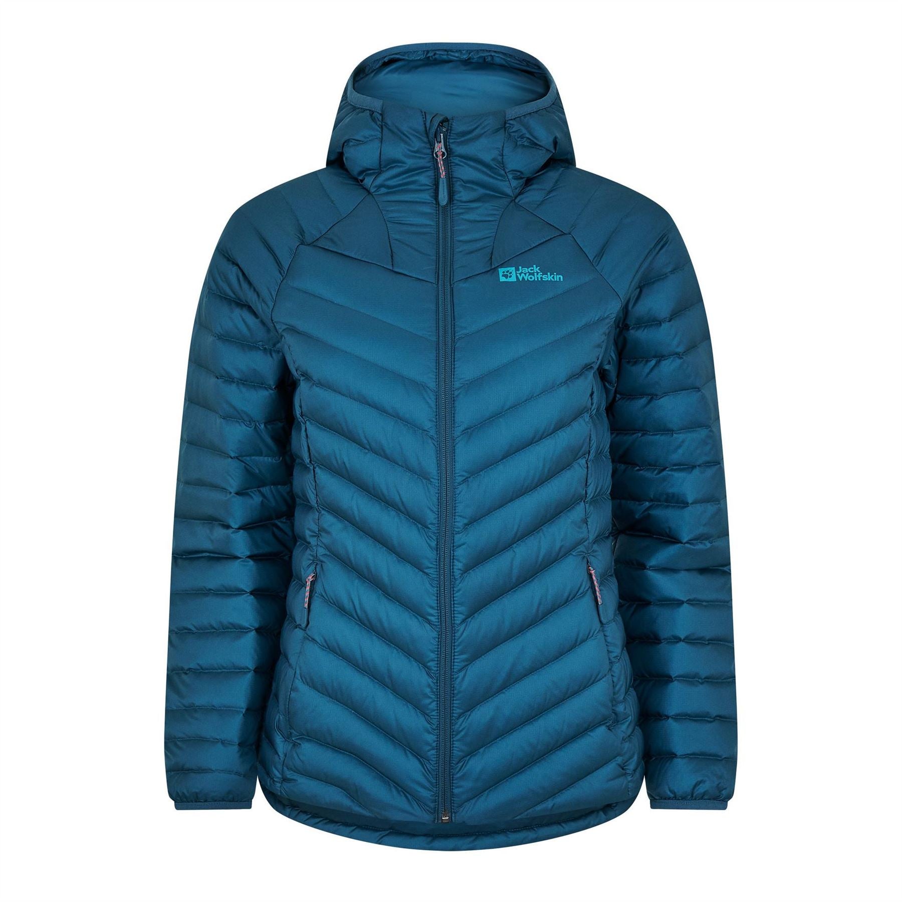 Jack Wolfskin Womens Passamani Down Hooded Jacket