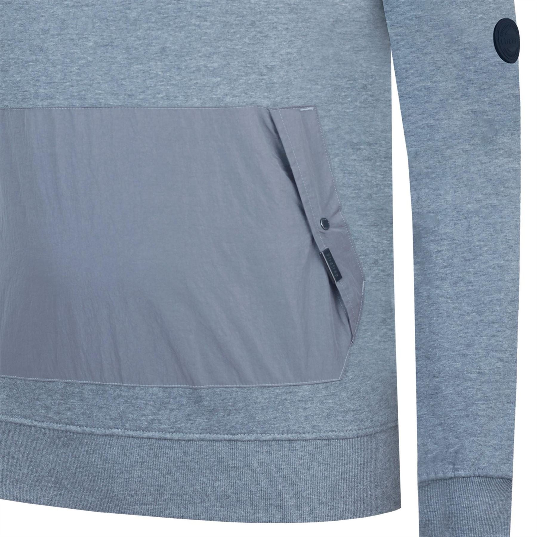 Firetrap Hybrdoth Hooded Regular Fit Sweatshirt