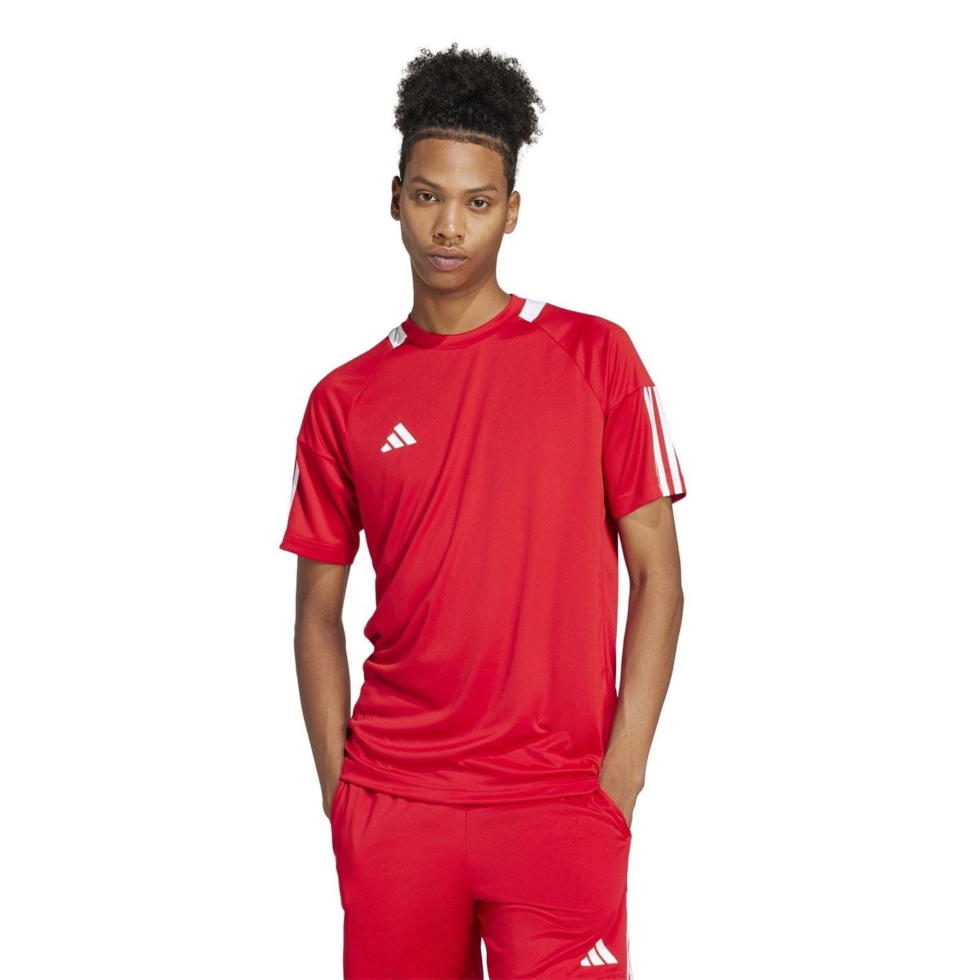 adidas Mens Classic 3 Stripe Sereno T-Shirt