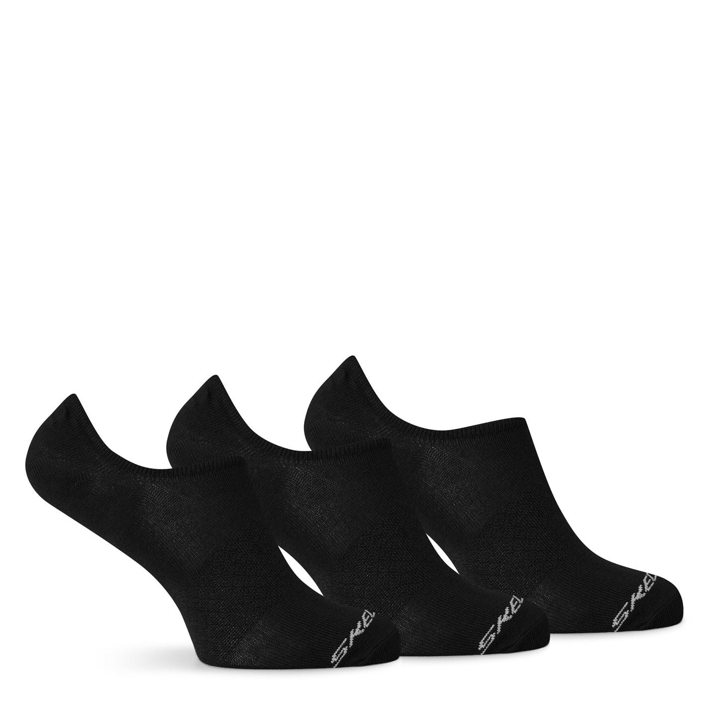 Skechers Mens 3 Pack No Show Socks