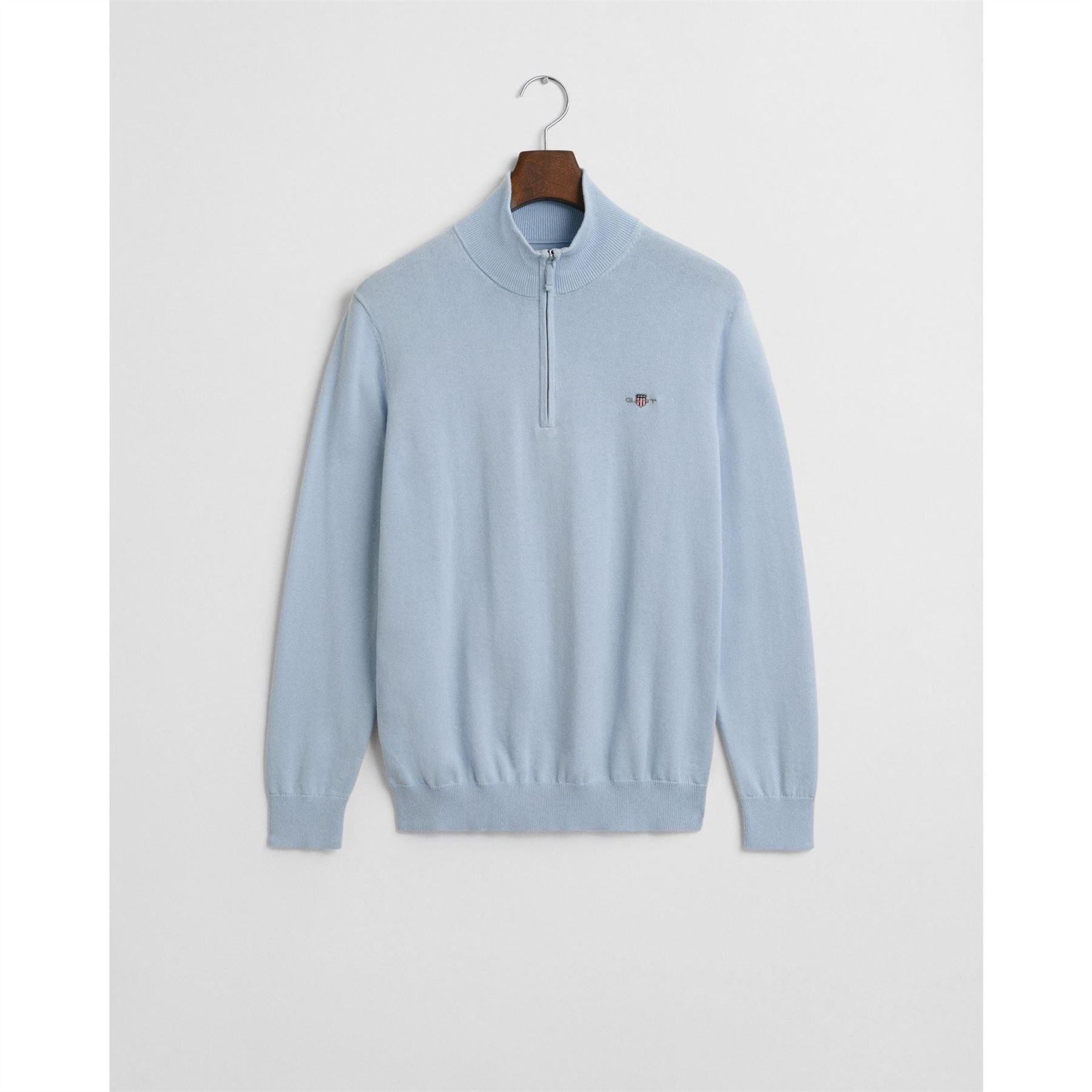 Gant Cotton Half Zip Sweater