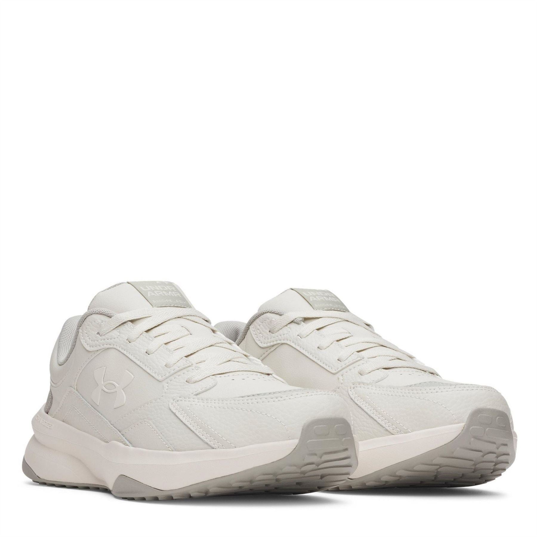 Under Armour Edge Leather Lace-Up Low Top Sneakers