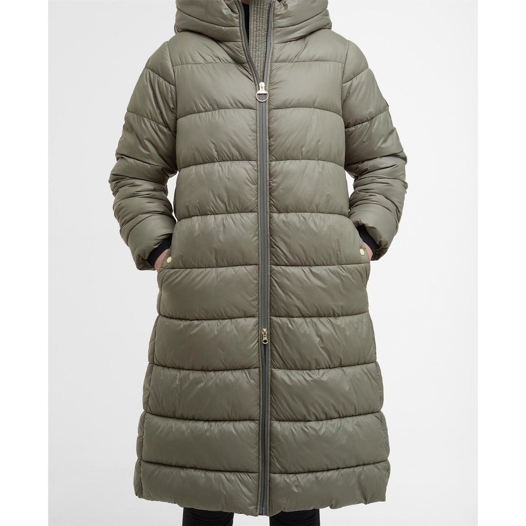 Barbour International Longline Puffer Jacket