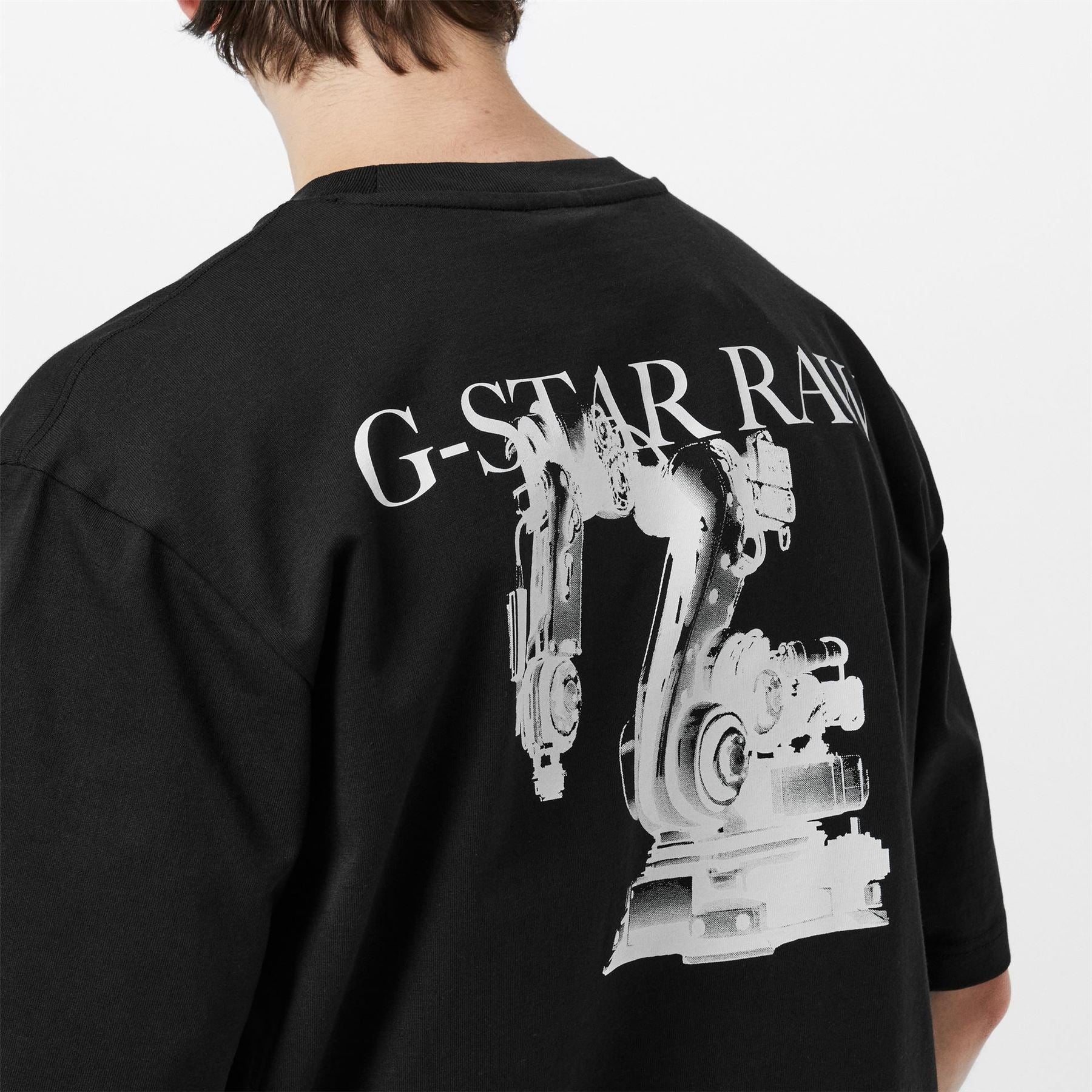 G Star Industrial Regular Fit Crew Neck T-Shirt