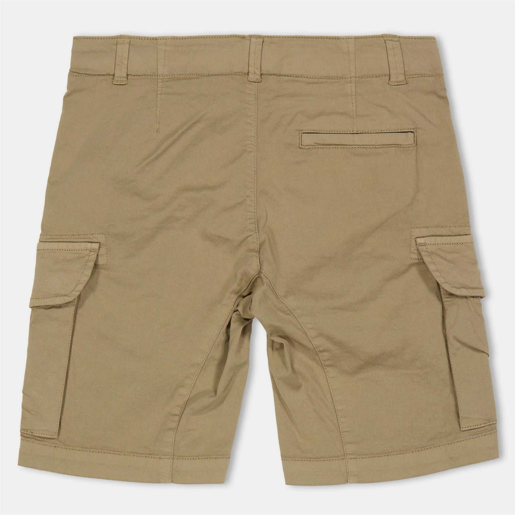 CP Company Solid Patterned Bermuda Cargo Shorts