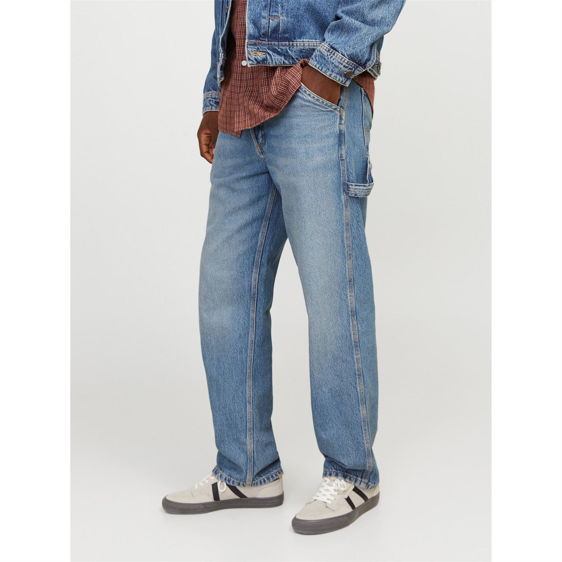 Jack and Jones Eddie Carpenter Relaxed Fit Jeans