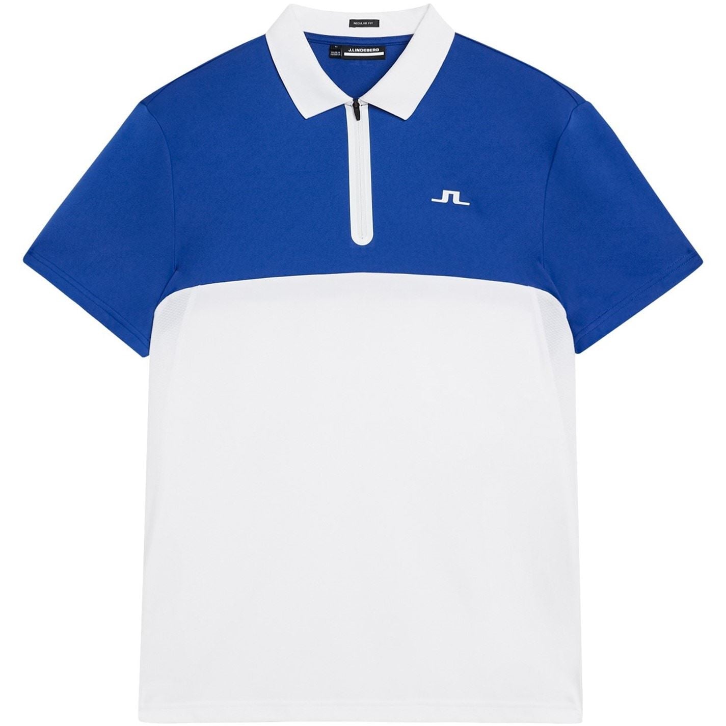 J Lindeberg Golf Kohen Short Sleeve Performance Polo Shirt