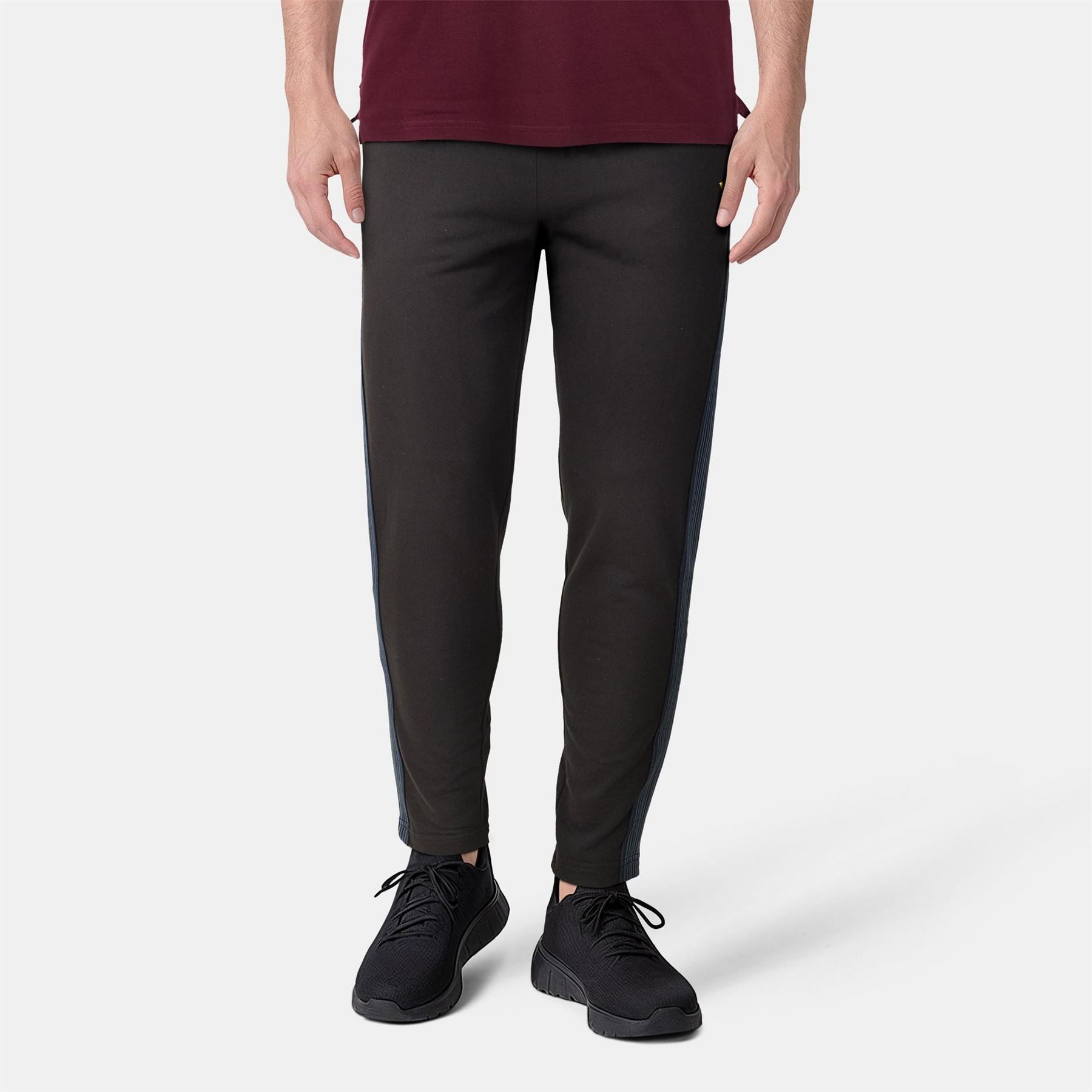 Lyle and Scott Collared Neck Polo Shirt Casual Pant Set