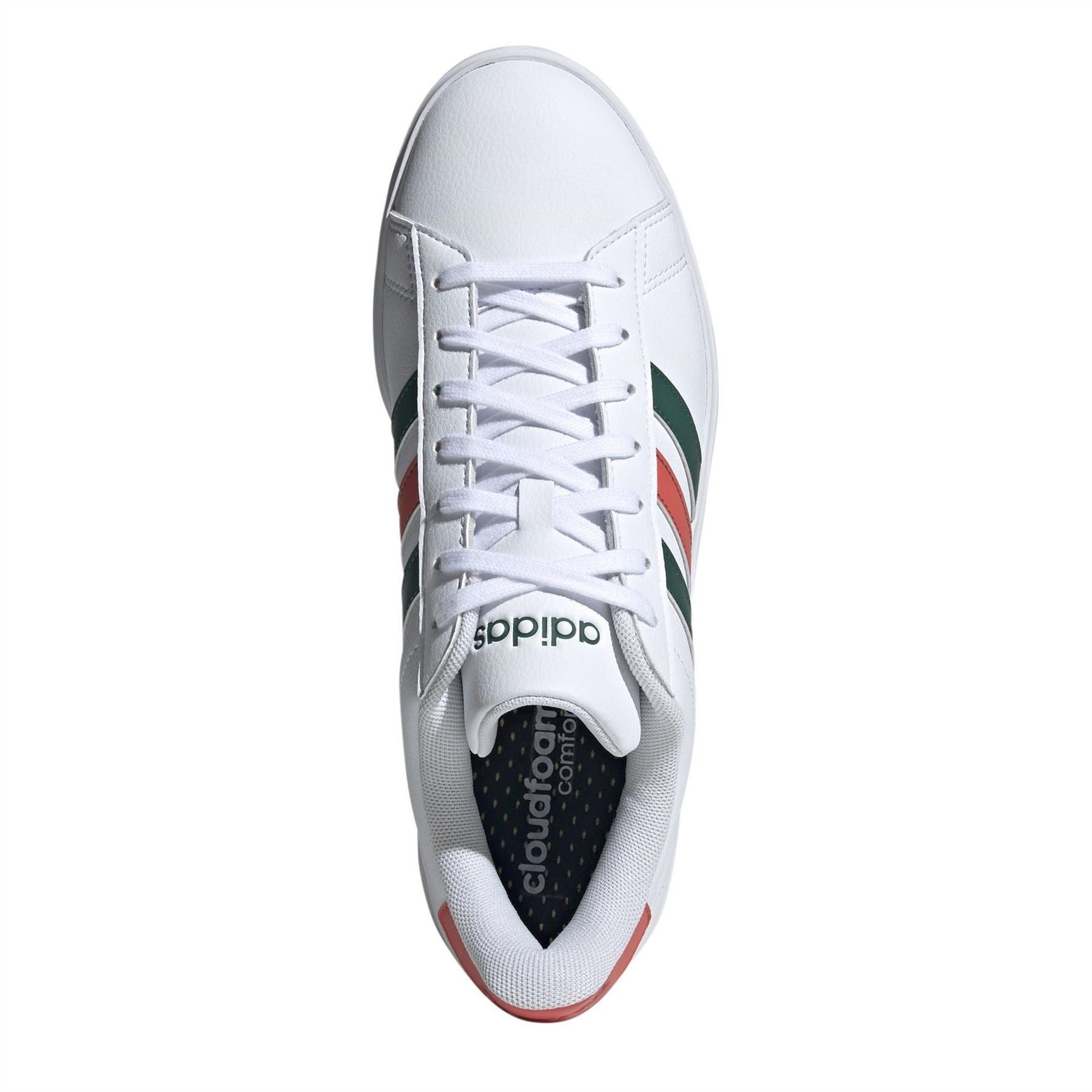 adidas Grand Court 2.0 Low Top Lace-Up Trainers