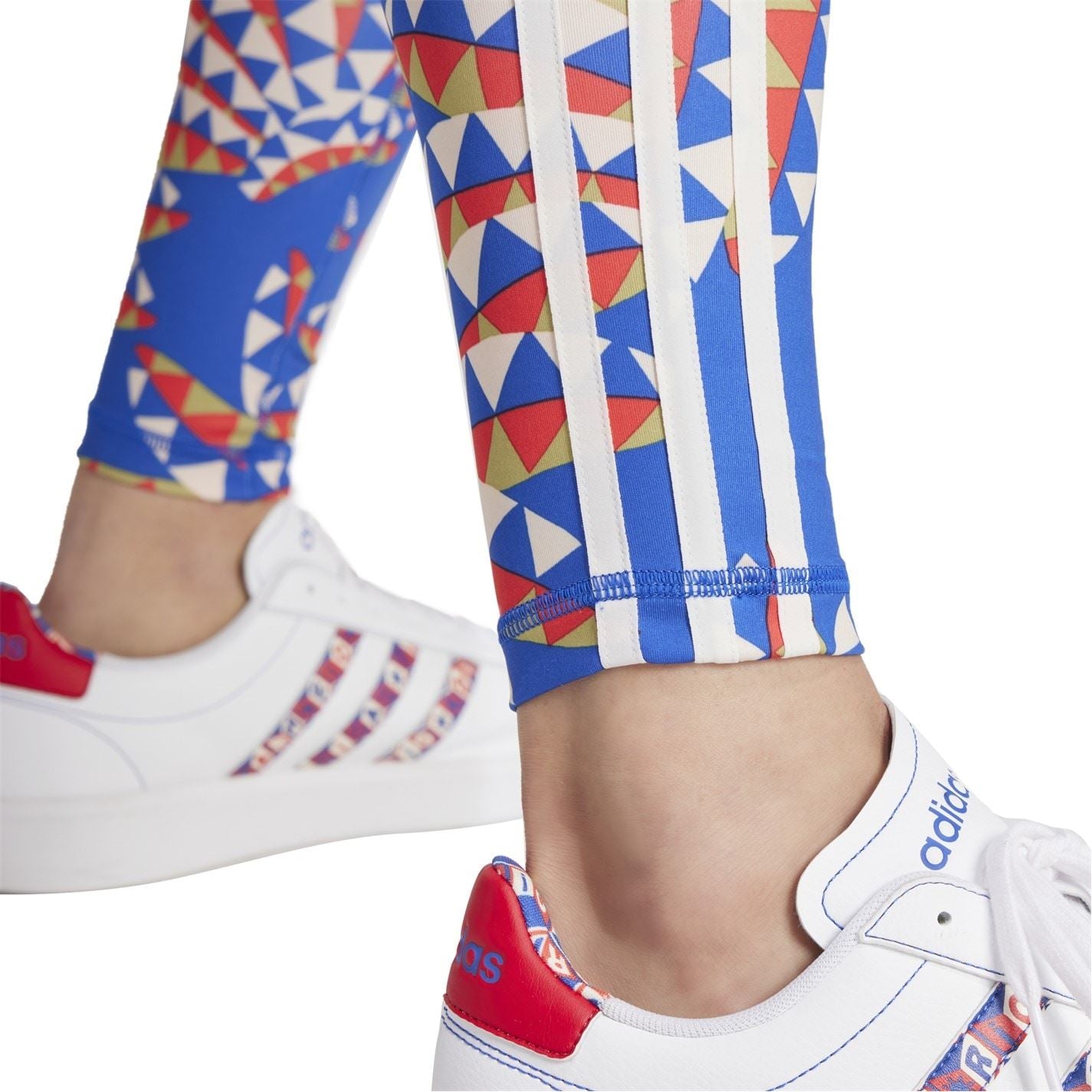 adidas Farm Geometric Patterned Shapewear Leggings