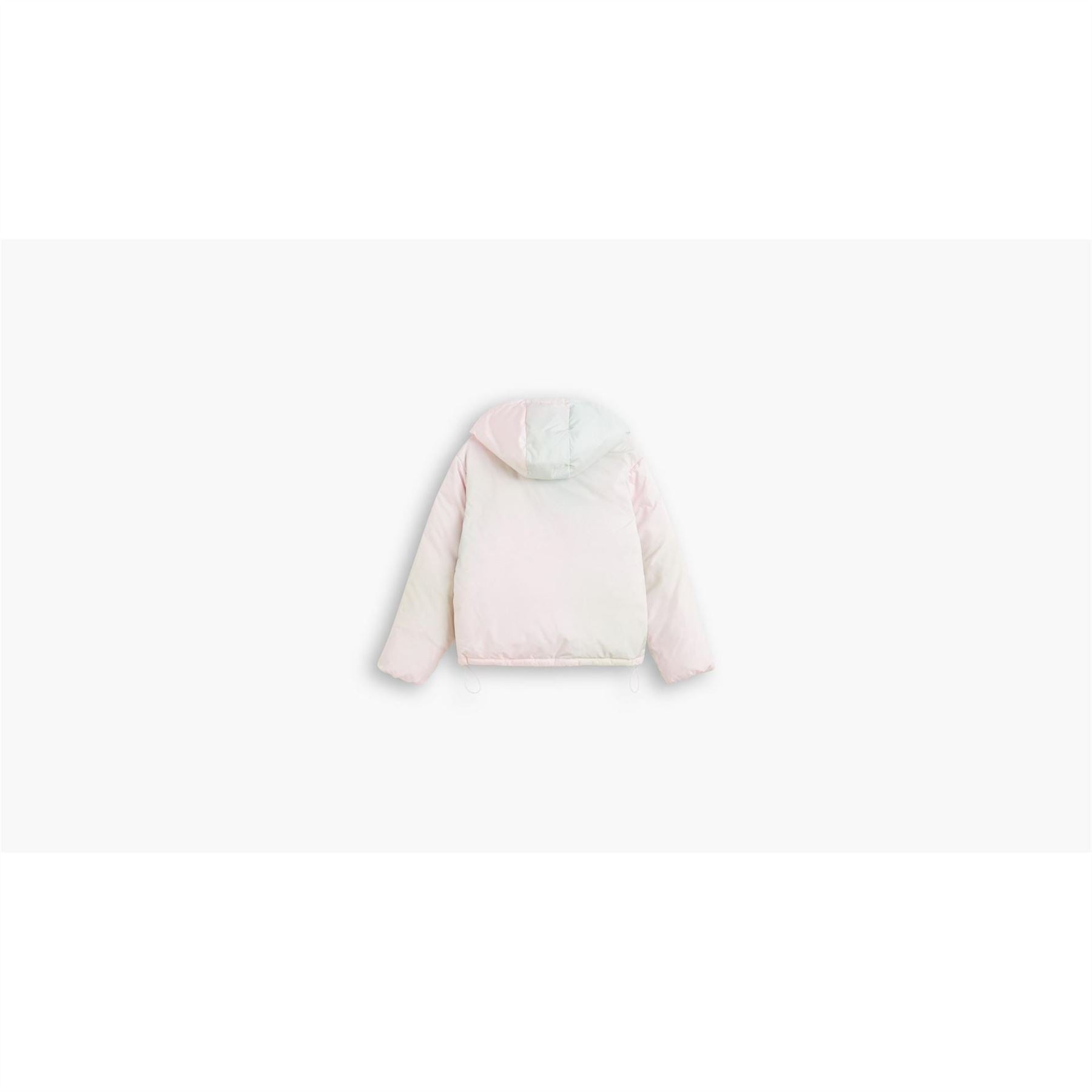 Levis Levis Cropped Hooded Long Sleeve Down Short Puffer Jacket