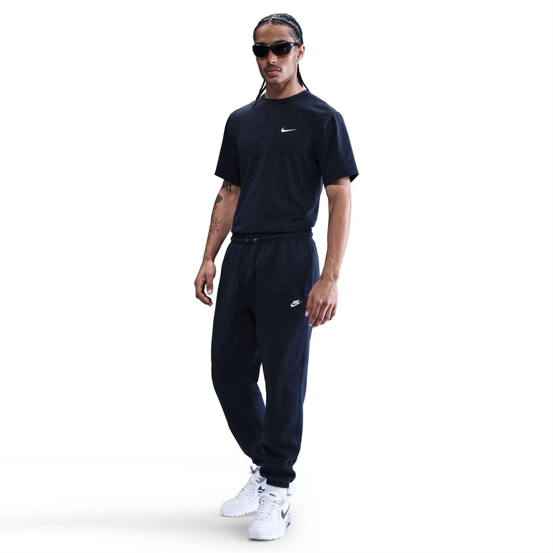 Nike Club Cuff Pant Closed Hem Jersey Jogging Bottoms