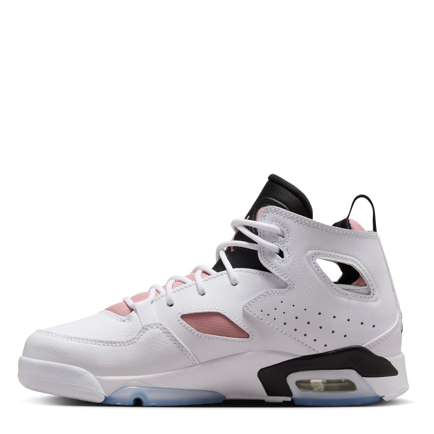 Air Jordan Flight Club 91 Mid Top Lace-Up Sneakers