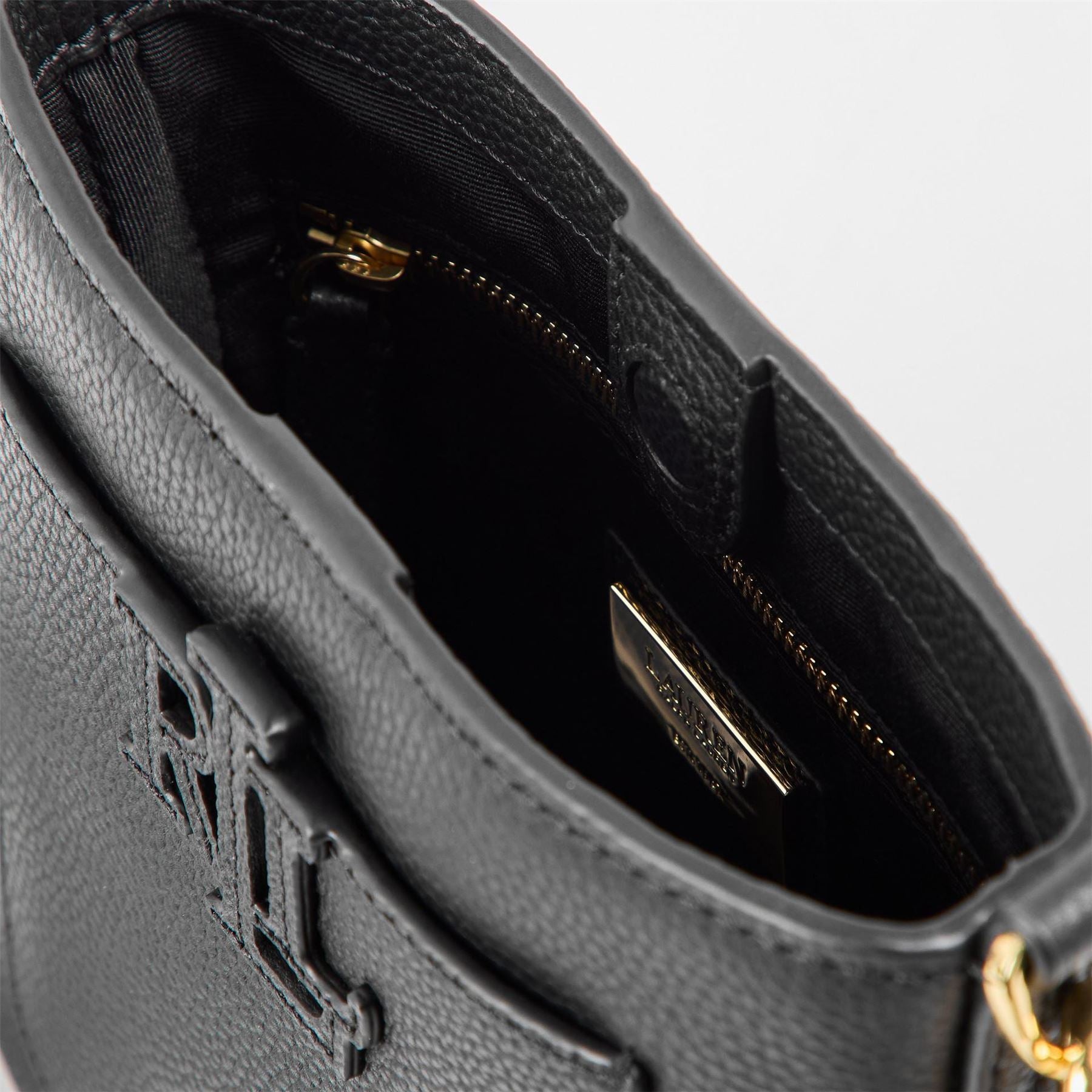 Lauren by Ralph Lauren Cameryn Cross Body Bag with Monogram